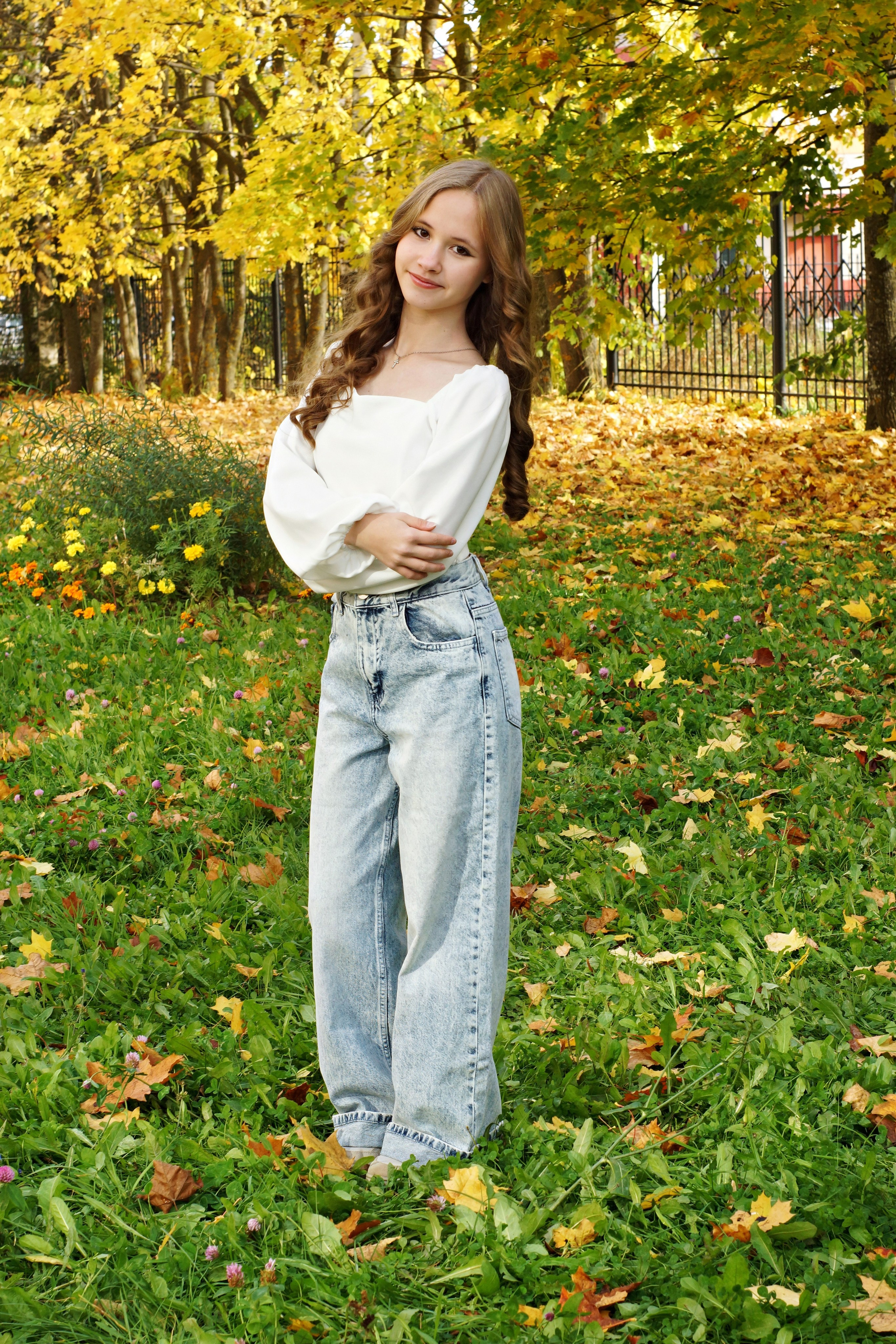 Осенняя фотосессия в школе г. Йошкар-Ола