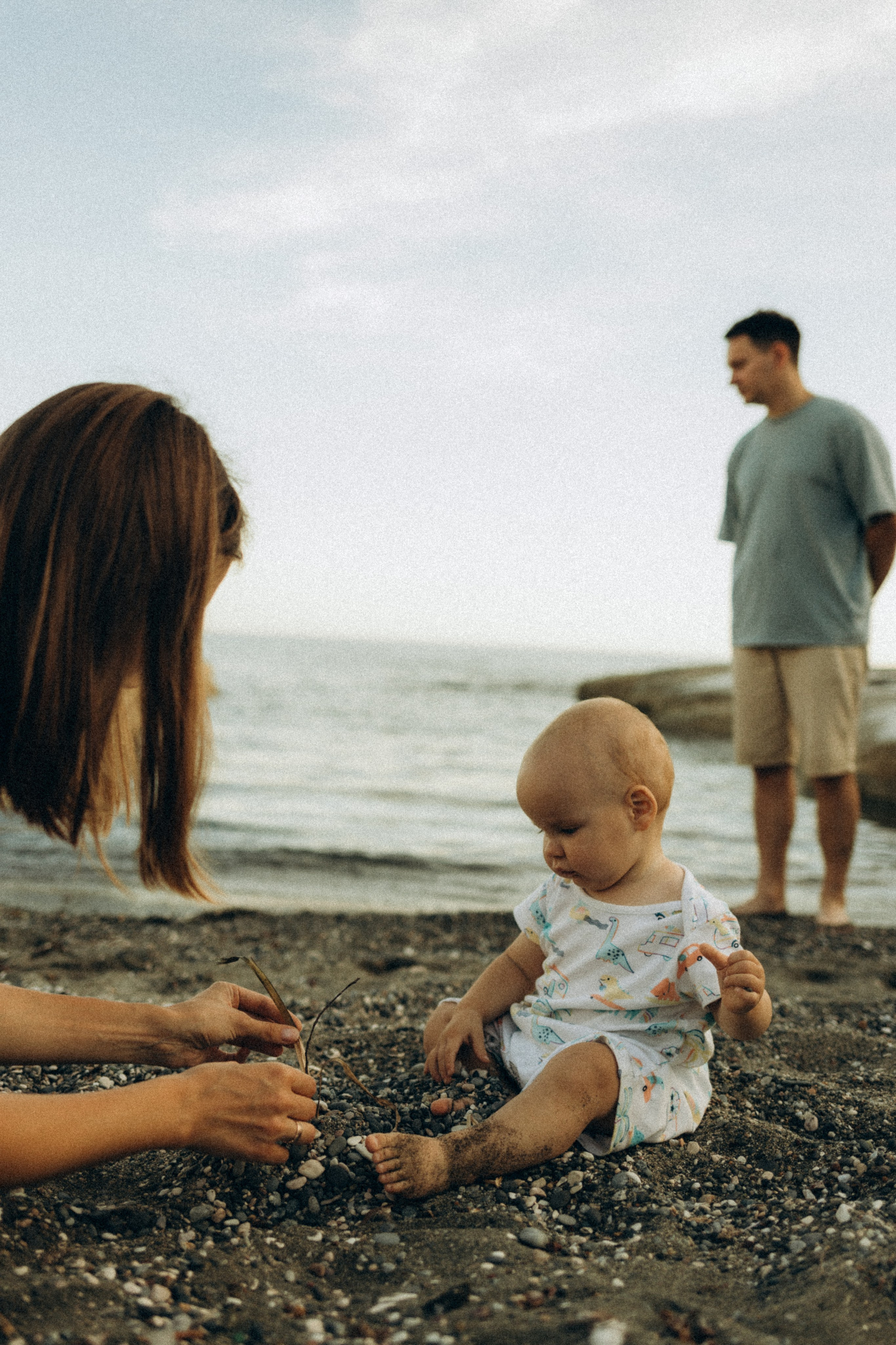Прогулка у моря. Анастасия Кацуба. Фотограф материнства и семейный фотограф. Валенсия