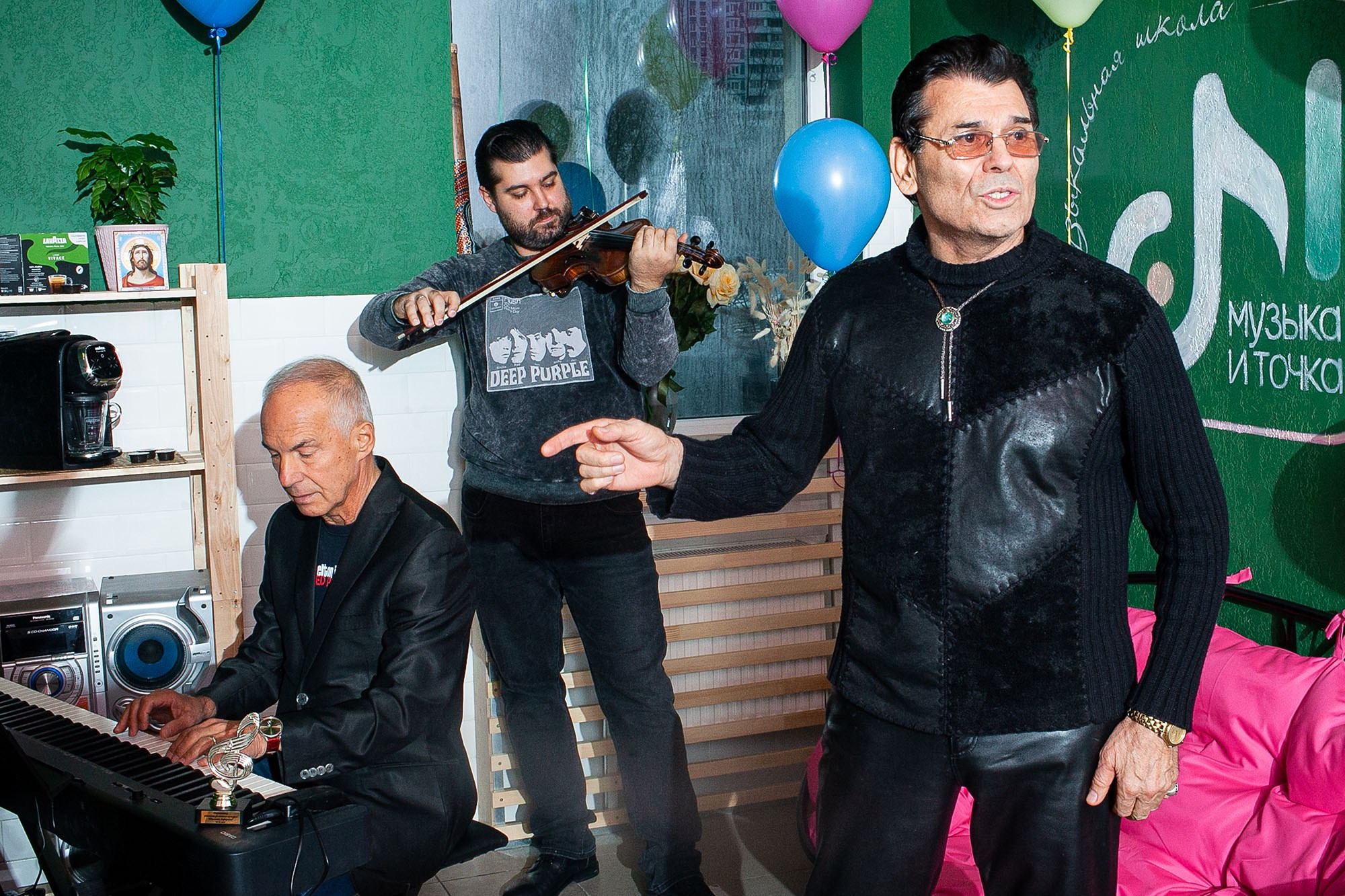 Открытие музыкальной школы «Музыка и точка». Фотограф Сергей Осколков (Москва)