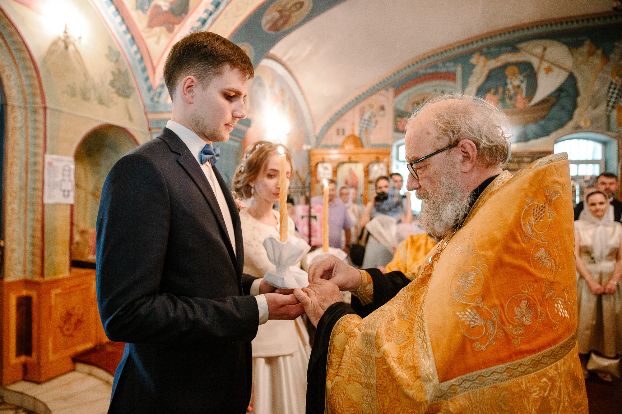 Свадебная фотосессия. Венчание