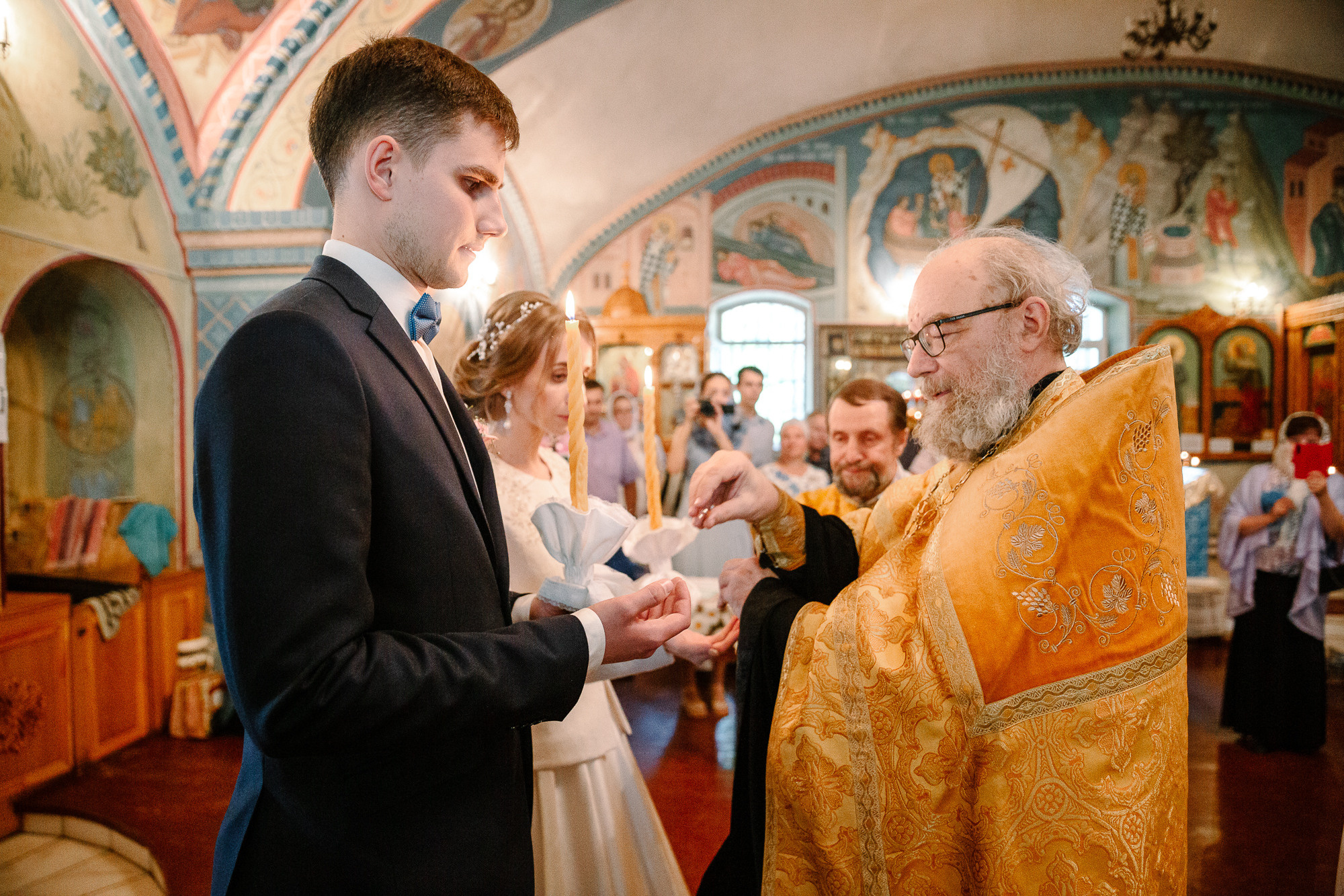 Свадебная фотосессия. Венчание