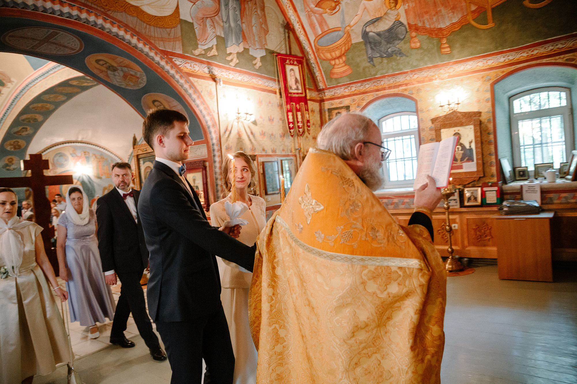 Свадебная фотосессия. Венчание