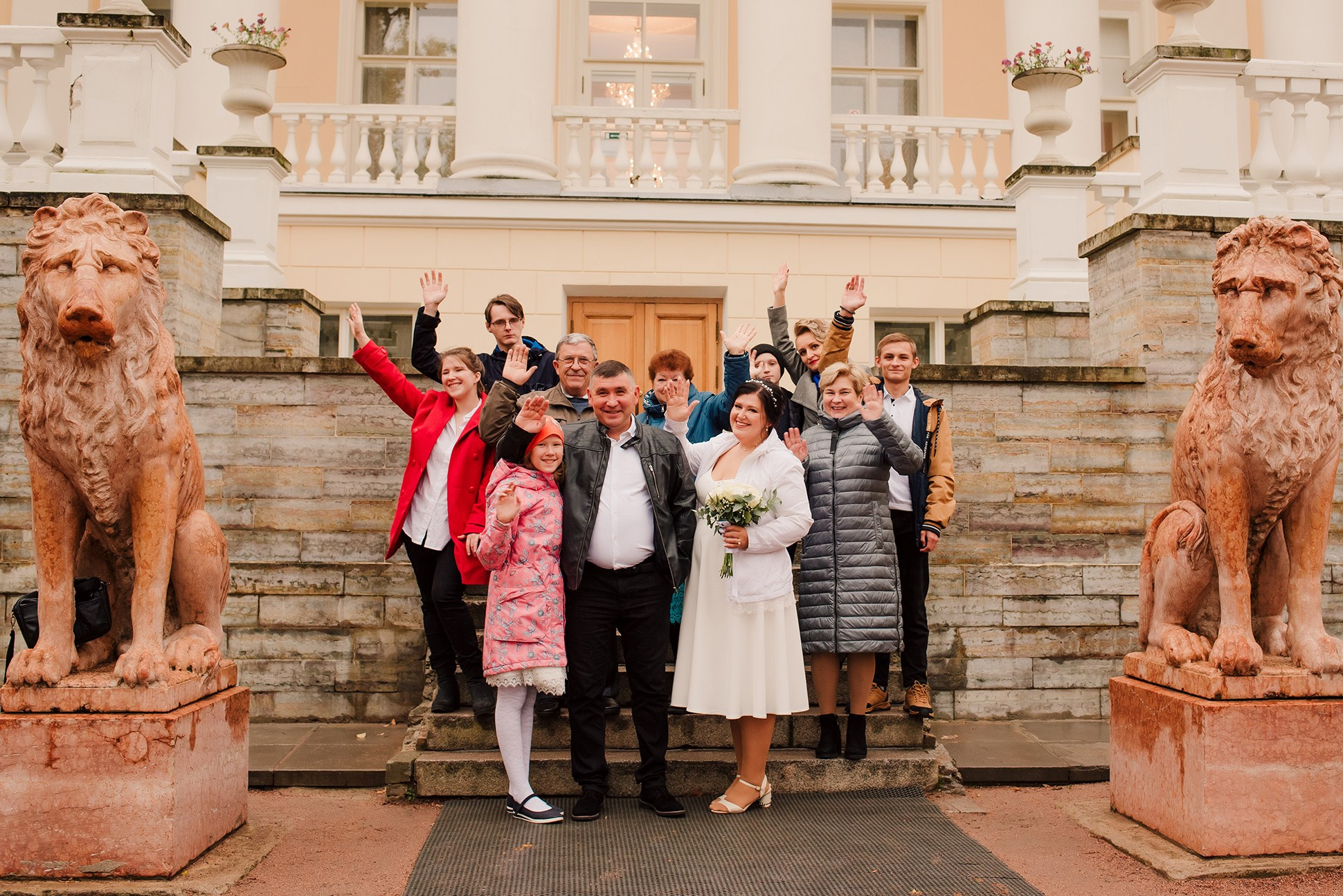 Анна и Сергей. Осень в Пушкине. Семейный и Свадебный фотограф. Санкт-Петербург. Пушкин