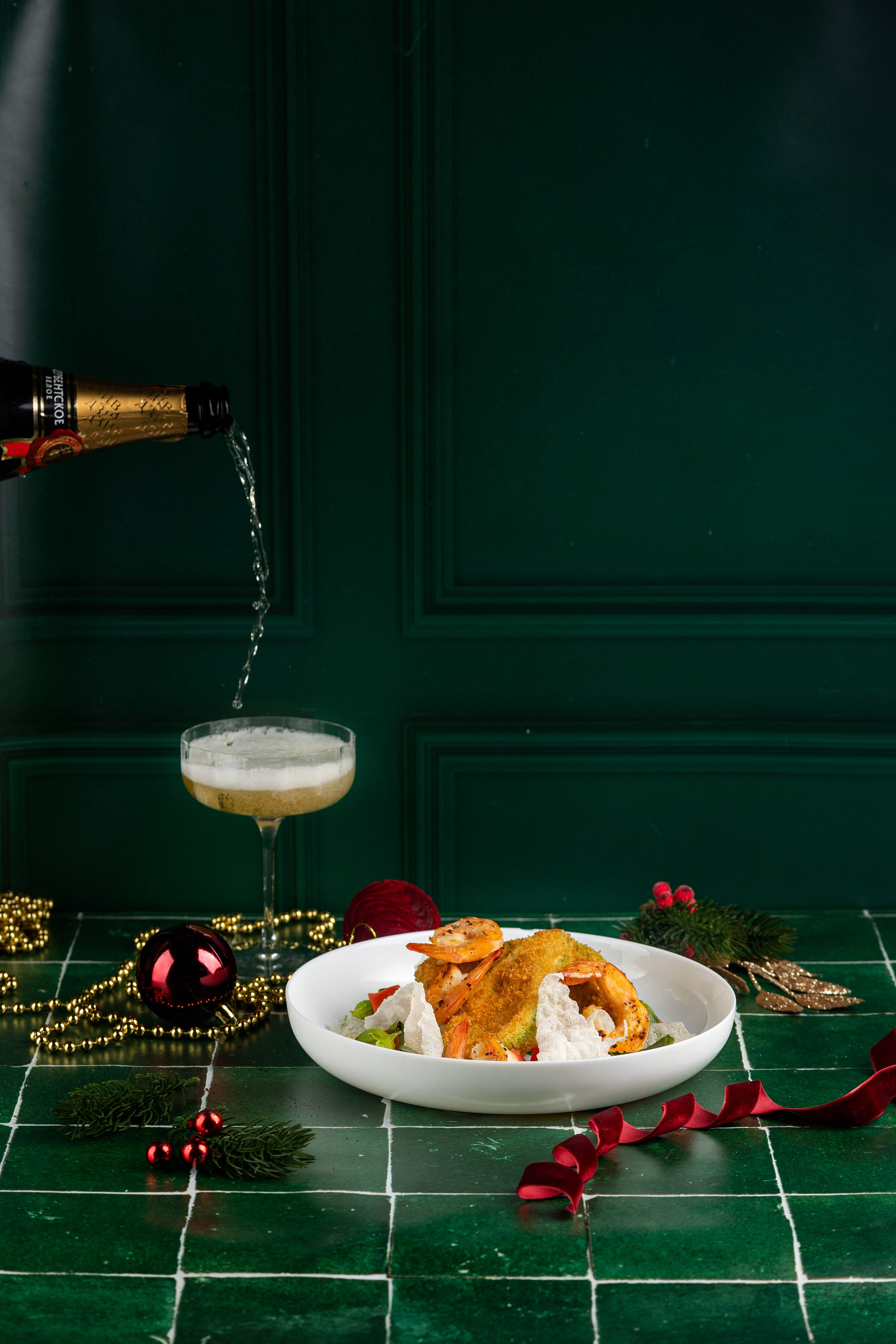 Ресторан «Фаренгейт», новогоднее меню. Ольга Панкова предметный и фуд-фотограф в Краснодаре