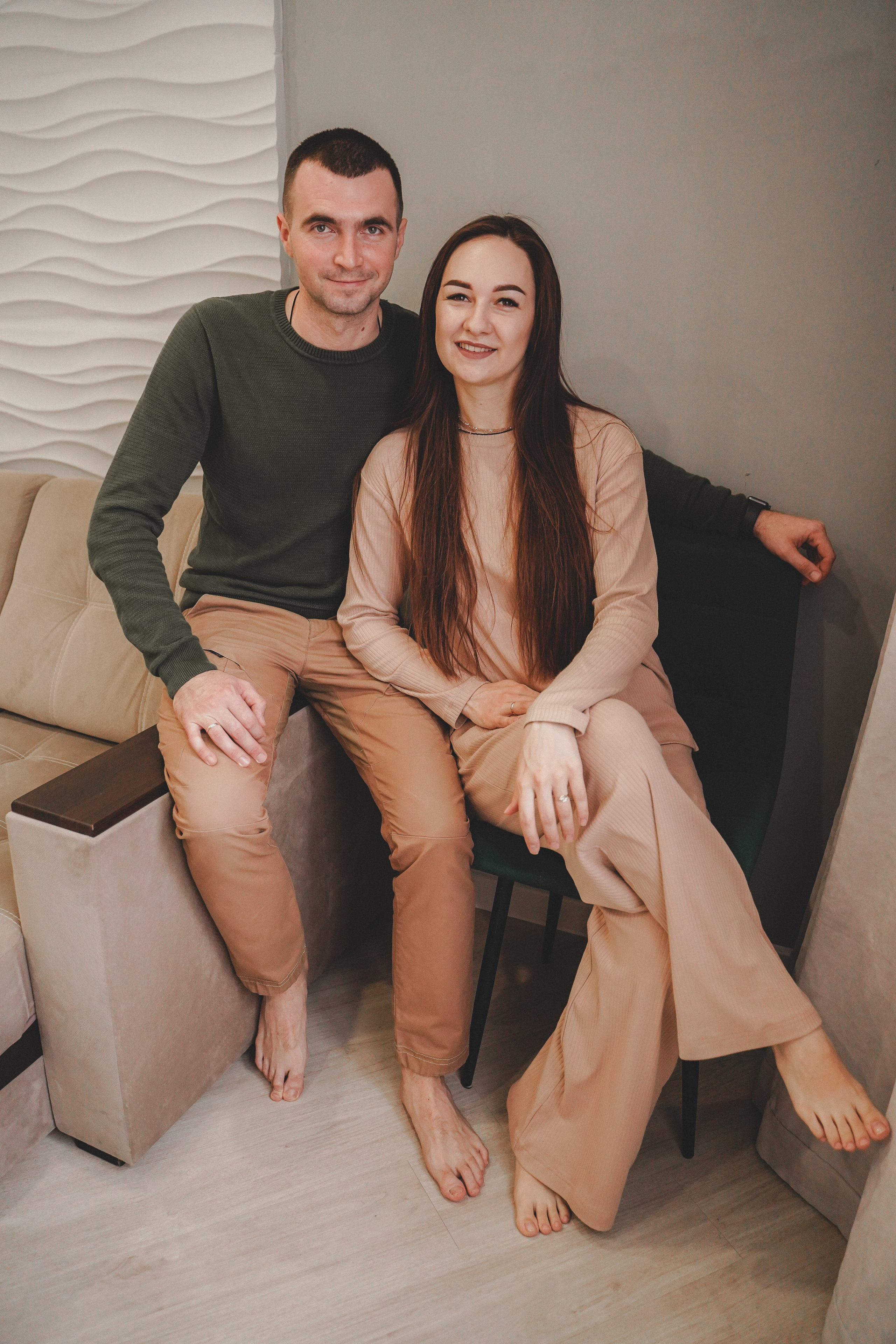 Домашняя фотосессия с младенцем. Семейный и женский фотограф в Краснодаре Анастасия Приймак