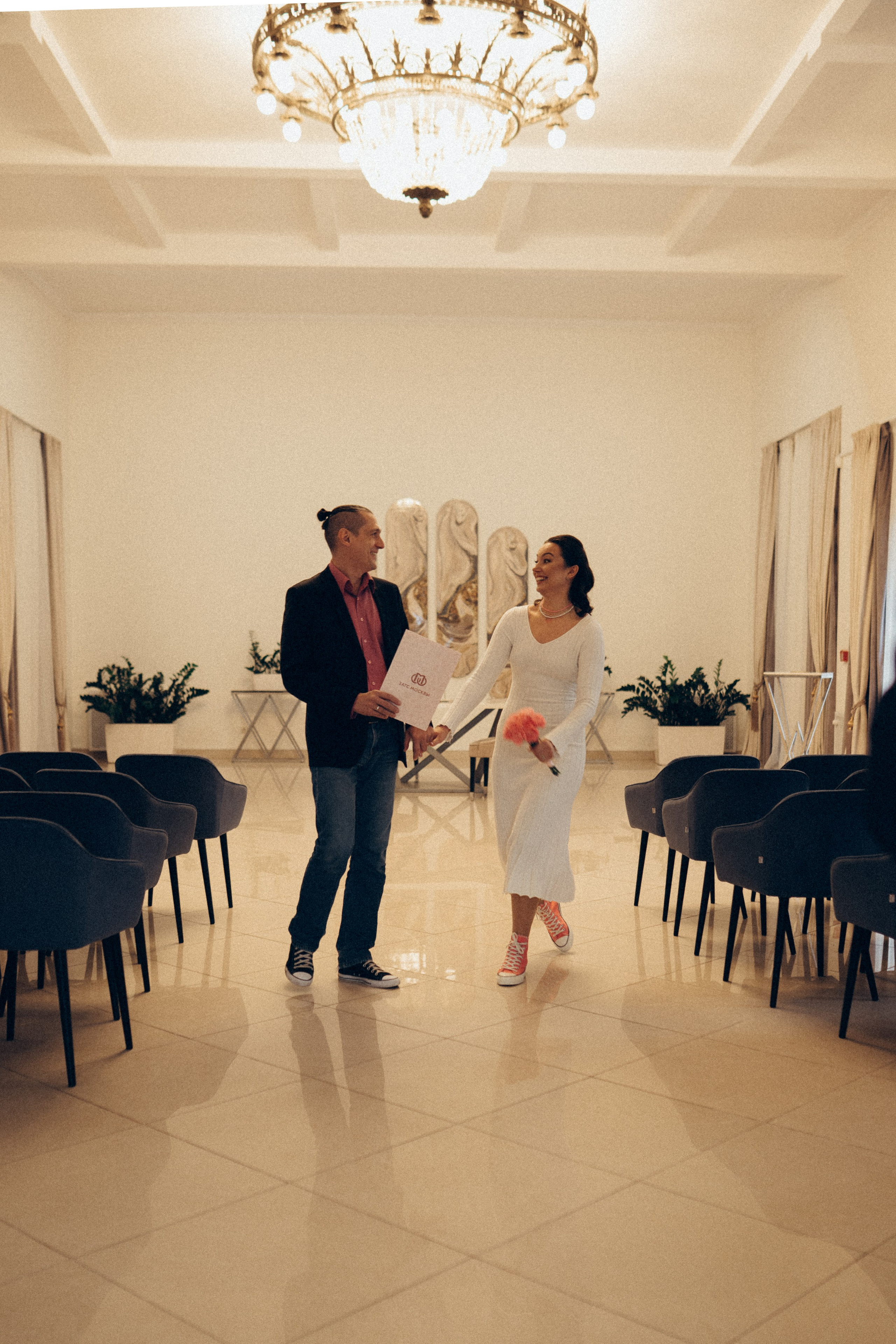 История на двоих. Загс ВДНХ. Свадебный фотограф в г. Москва, МО Гороза Алена