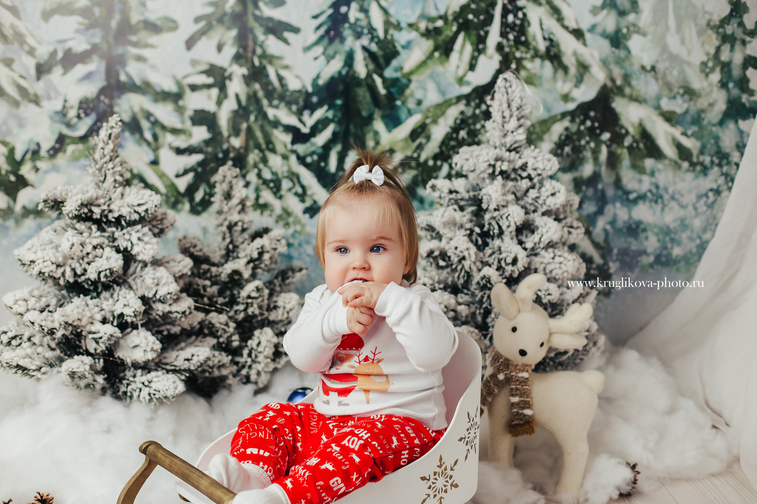 Машенька. Годик. Фотограф новорожденных и детский в Сергиевом Посаде Кругликова Юлия