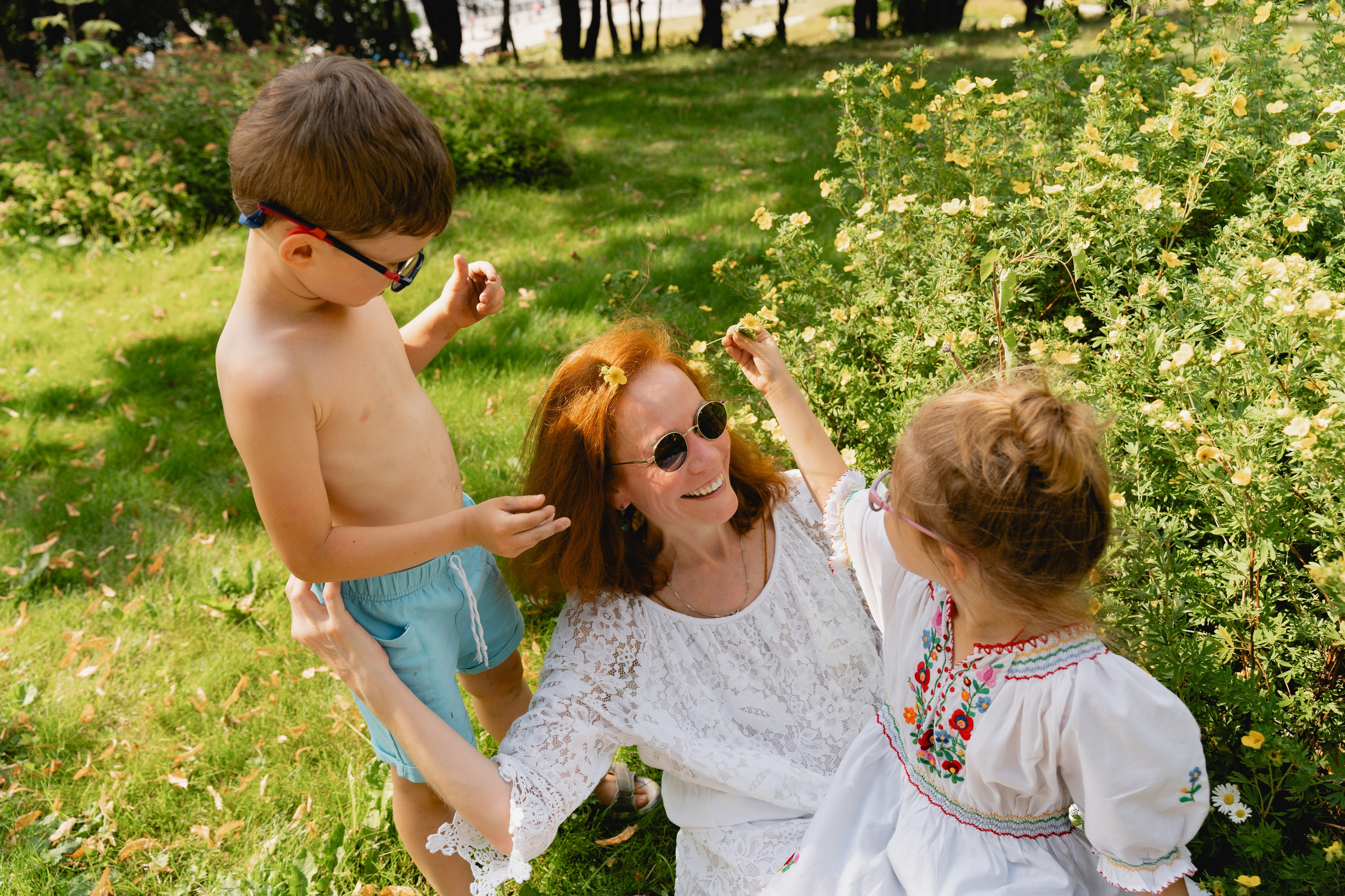 Семейная прогулка на Речном вокзале. Виктория Саханкова — портретный и семейный фотограф в Москве