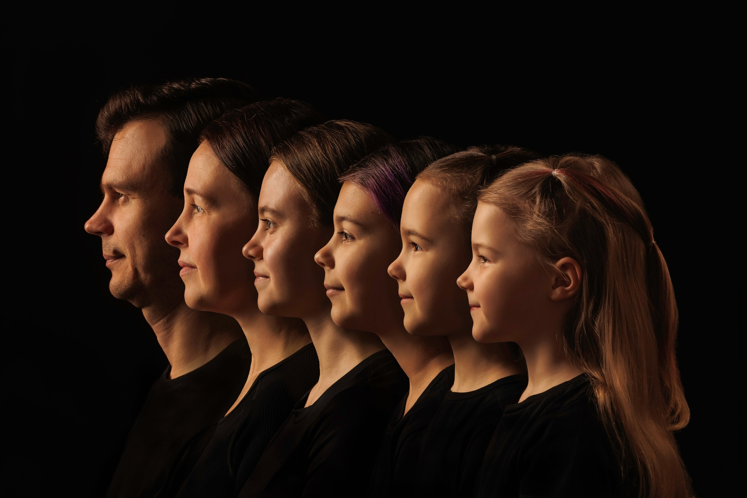 Семейный портрет. Фотосессии в фотостудии Мимика Москва