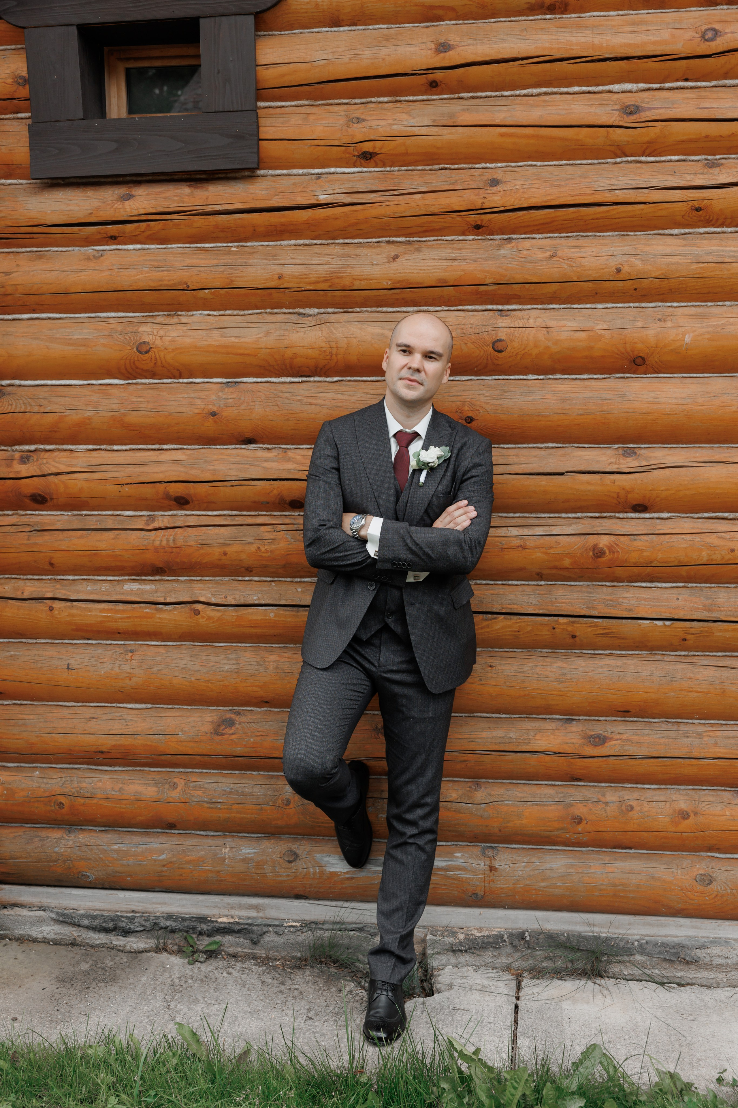 Полина и Дмитрий, загородный клуб «Барин», ЗАГС в г. Пушкино. Свадебный и репортажный фотограф (Москва, Королев и другие)