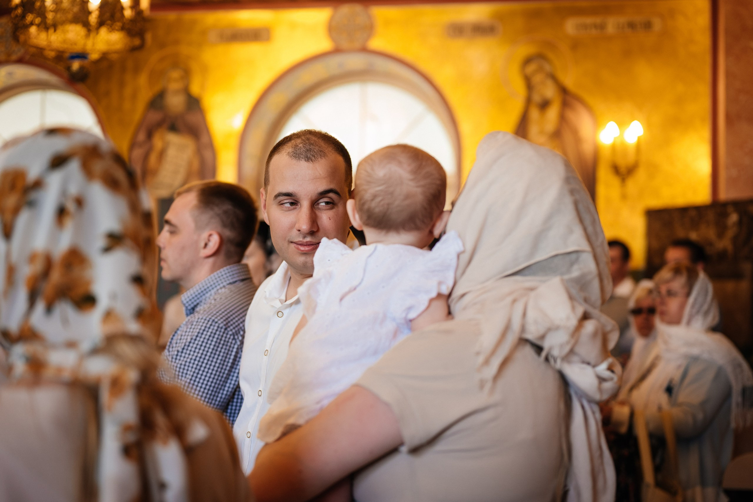 Таинство крещения Яны. Свадебный и семейный фотограф Юлия Чернобай | Подольск, Москва, Московская область