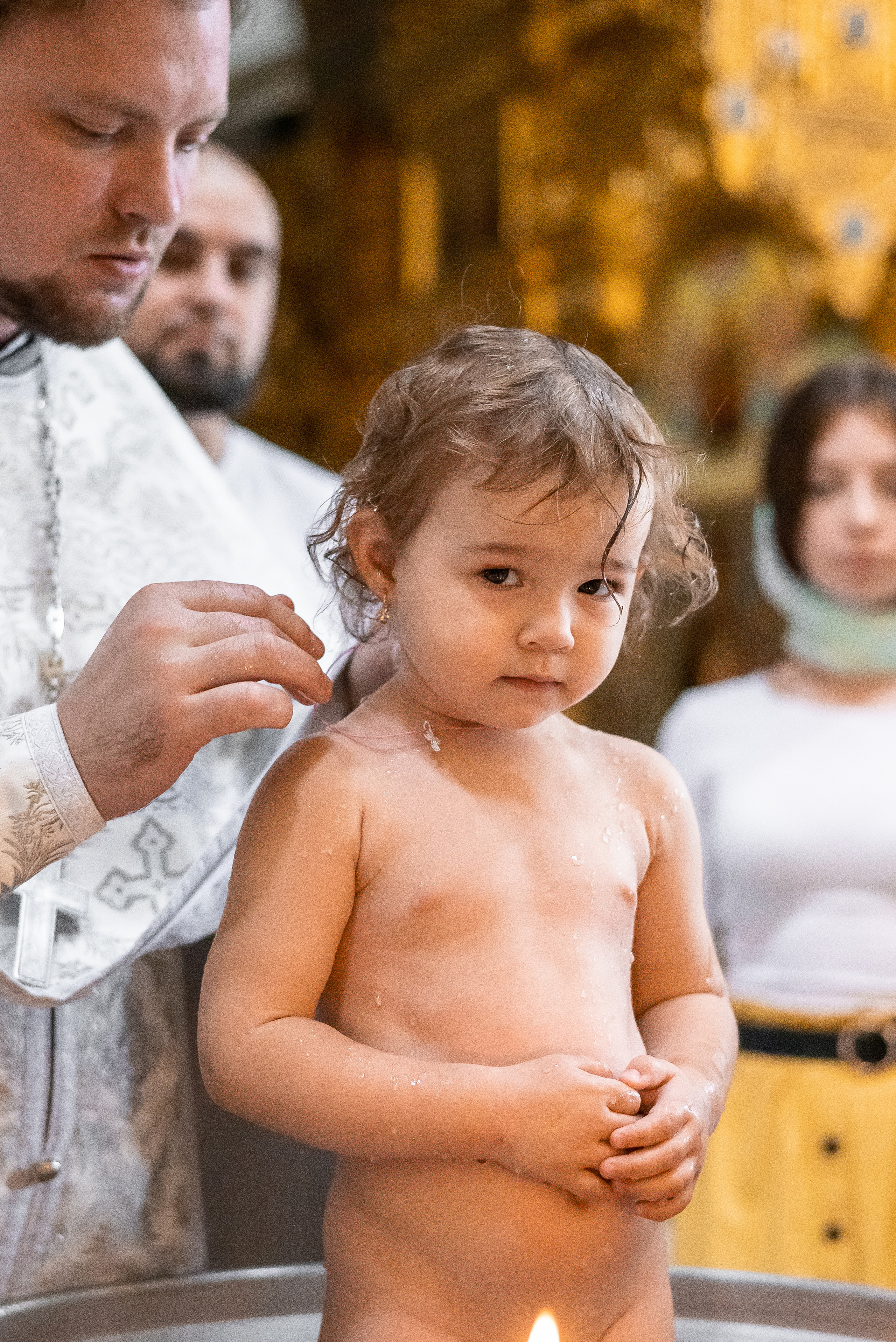 Таинство крещения Полины. Свадебный и семейный фотограф Юлия Чернобай | Подольск, Москва, Московская область