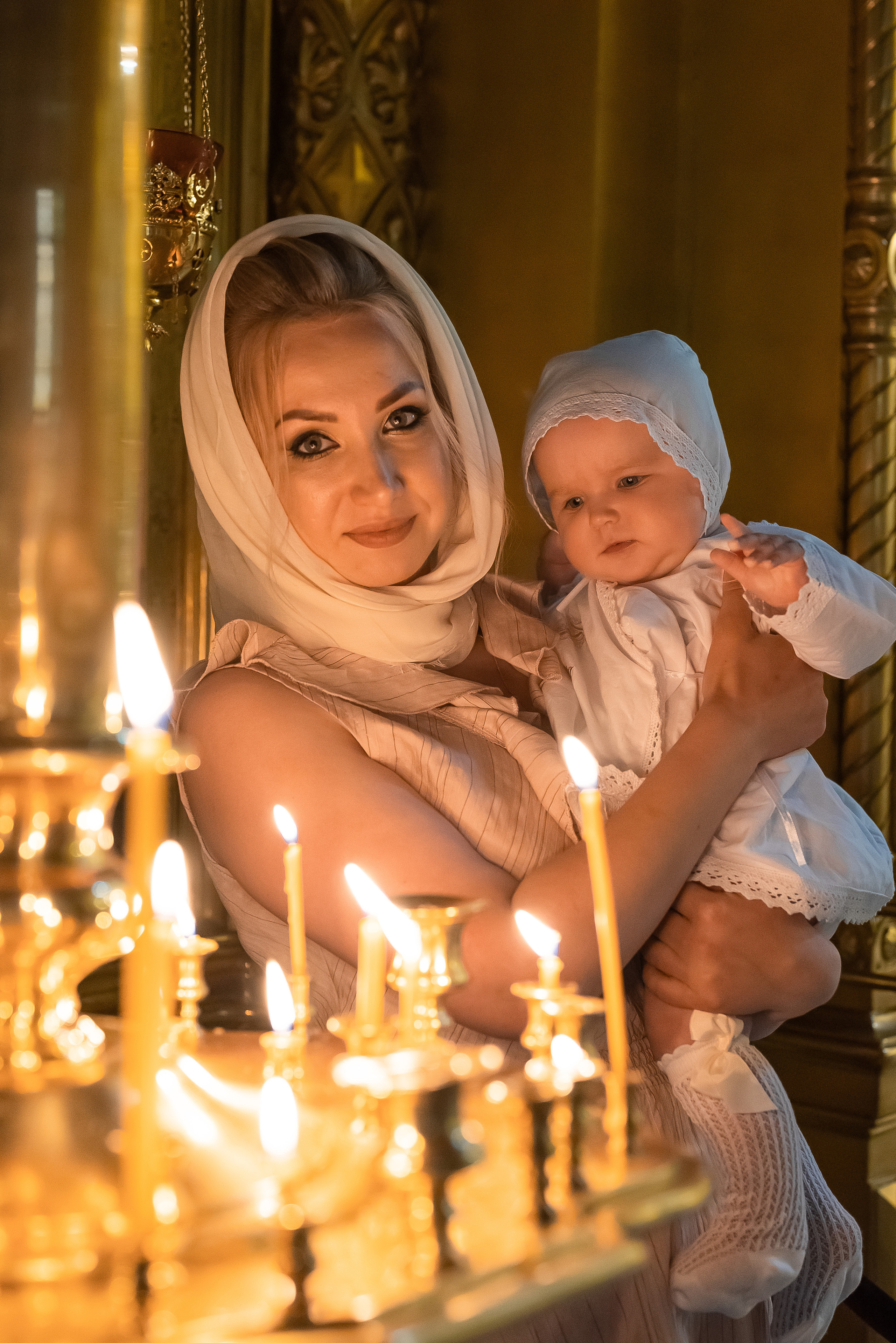 Таинство Крещения Полины. Свадебный и семейный фотограф Юлия Чернобай | Подольск, Москва, Московская область