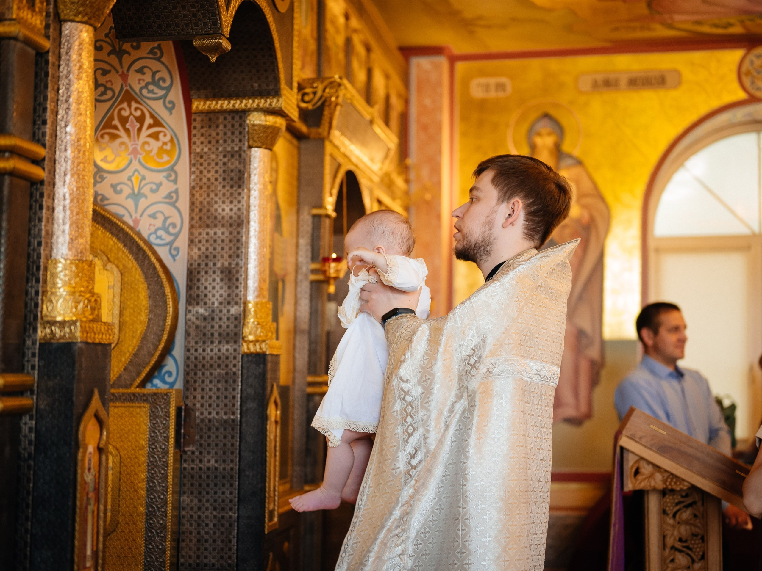 Таинство крещения Яны. Свадебный и семейный фотограф Юлия Чернобай | Подольск, Москва, Московская область