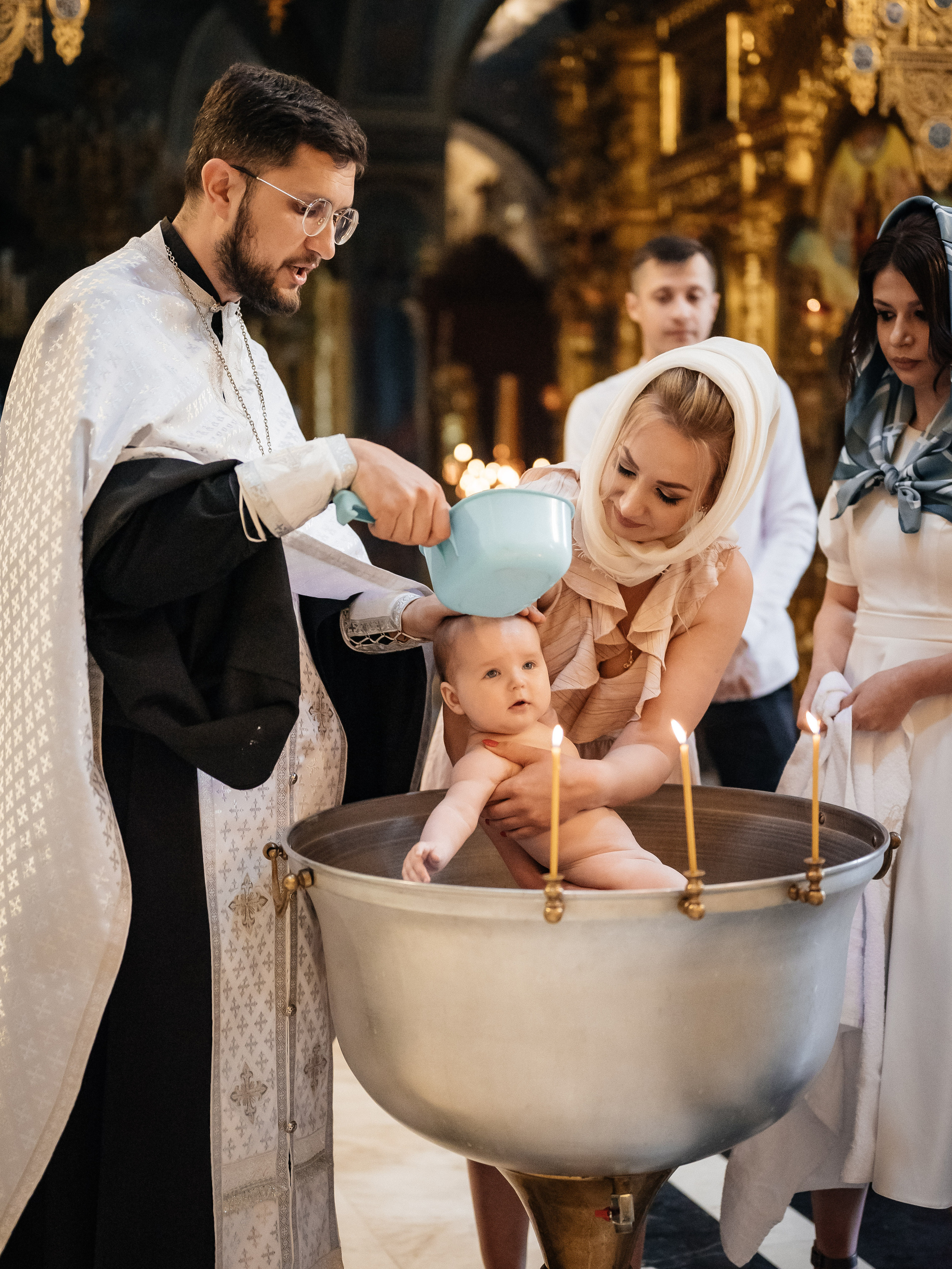 Таинство Крещения Полины. Свадебный и семейный фотограф Юлия Чернобай | Подольск, Москва, Московская область