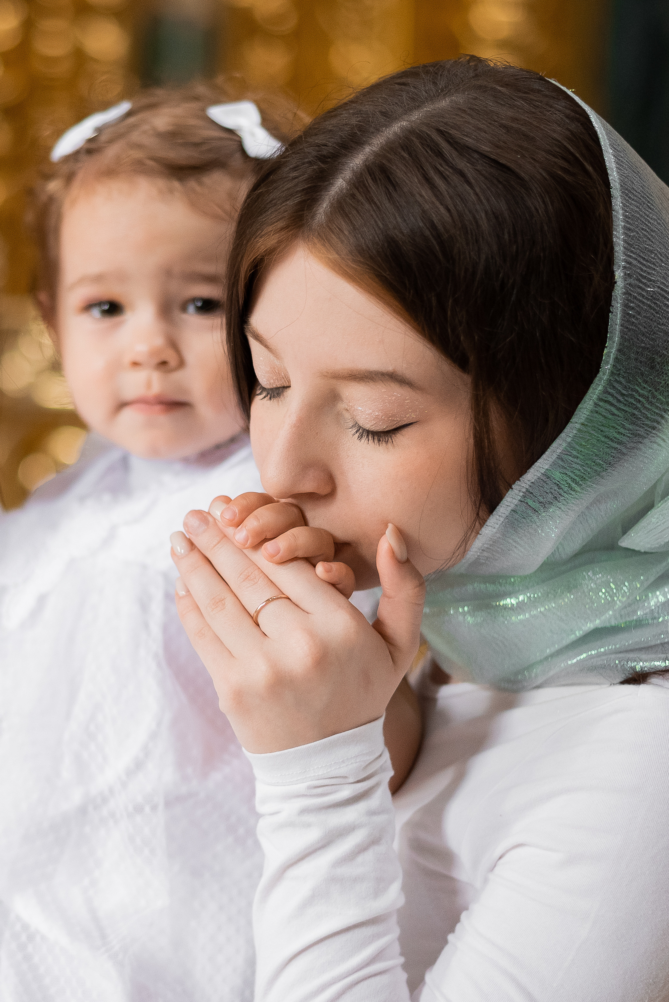Таинство крещения Полины. Свадебный и семейный фотограф Юлия Чернобай | Подольск, Москва, Московская область