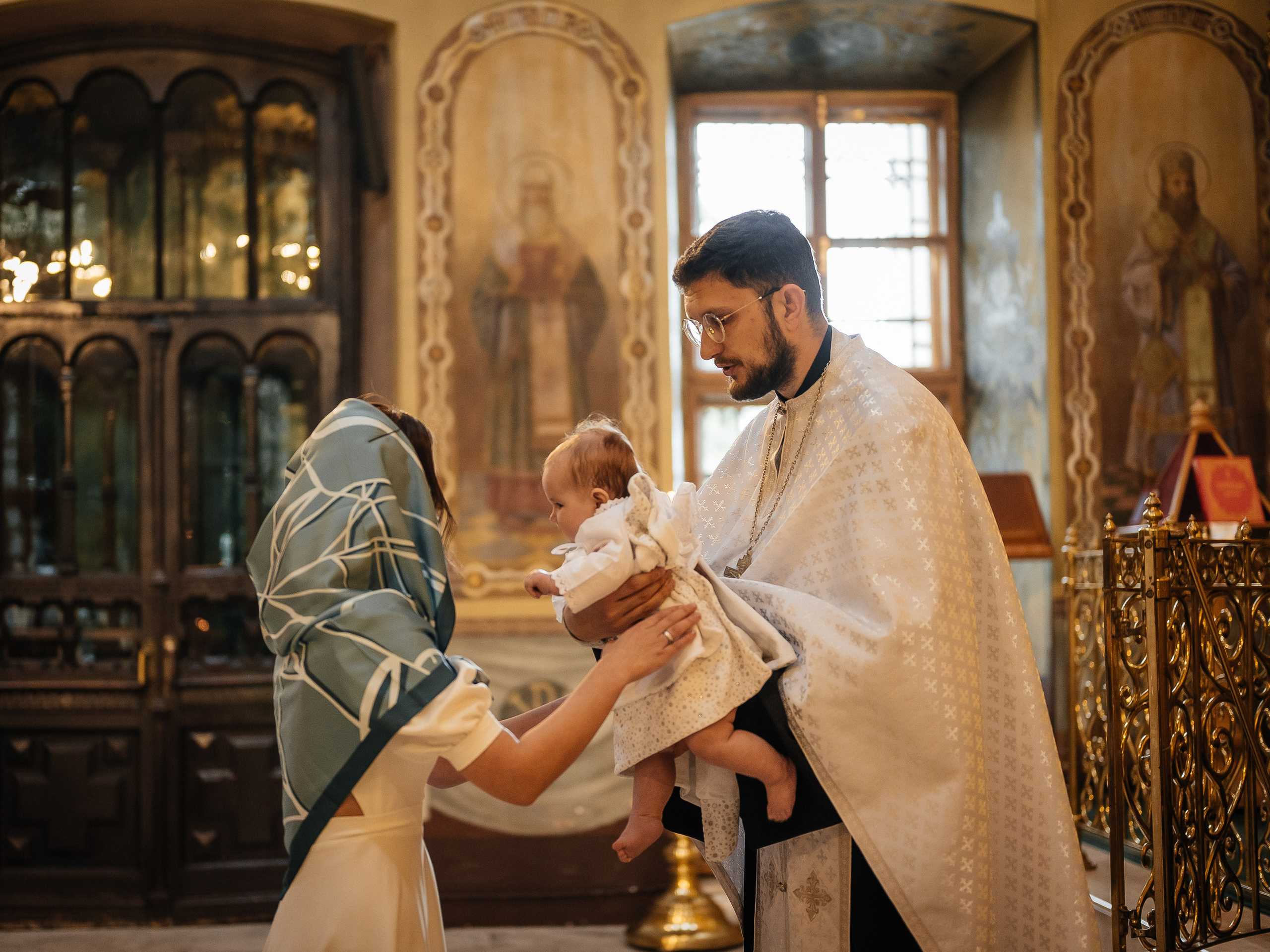 Таинство Крещения Полины. Свадебный и семейный фотограф Юлия Чернобай | Подольск, Москва, Московская область