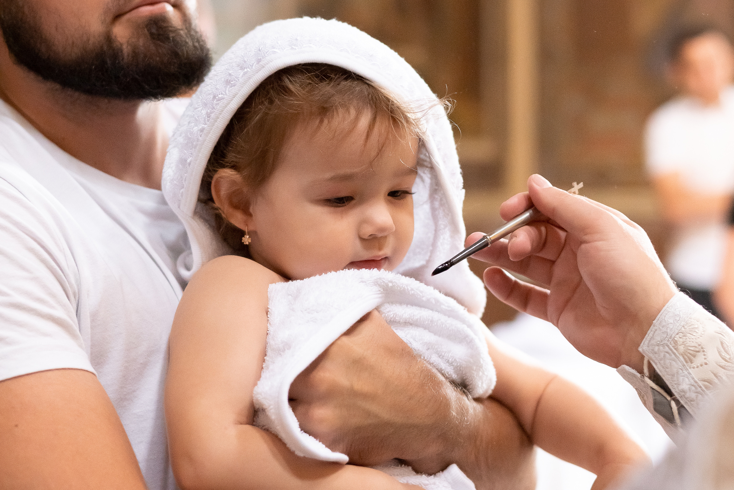 Таинство крещения Полины. Свадебный и семейный фотограф Юлия Чернобай | Подольск, Москва, Московская область