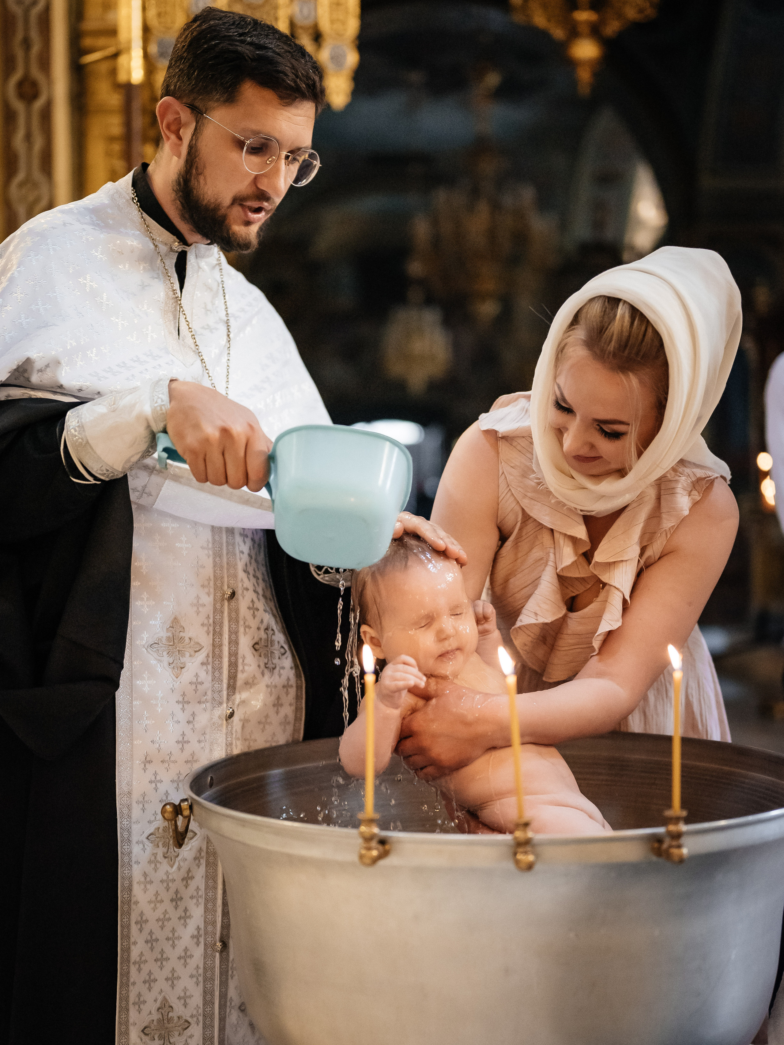 Таинство Крещения Полины. Свадебный и семейный фотограф Юлия Чернобай | Подольск, Москва, Московская область
