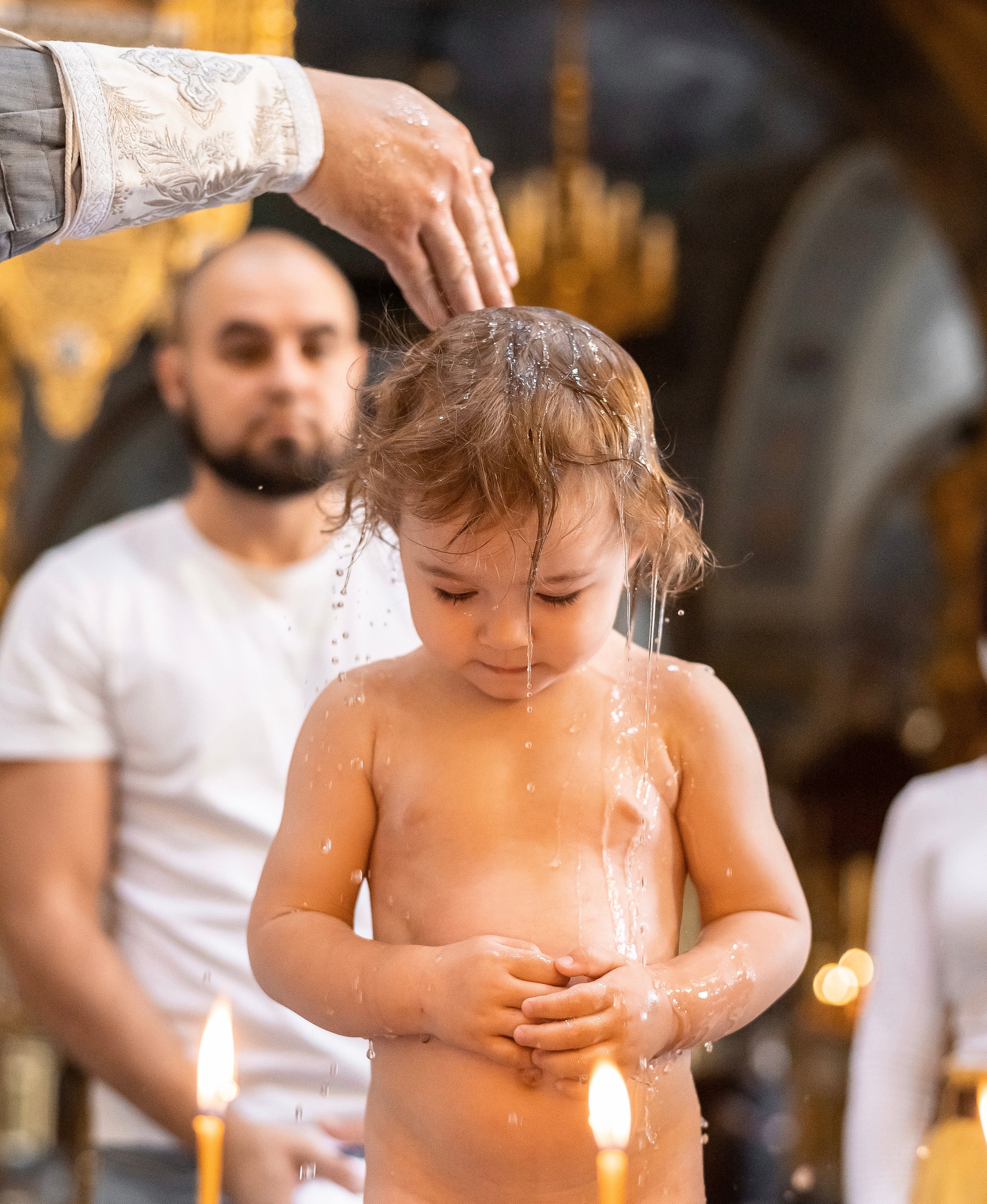Таинство крещения Полины. Свадебный и семейный фотограф Юлия Чернобай | Подольск, Москва, Московская область