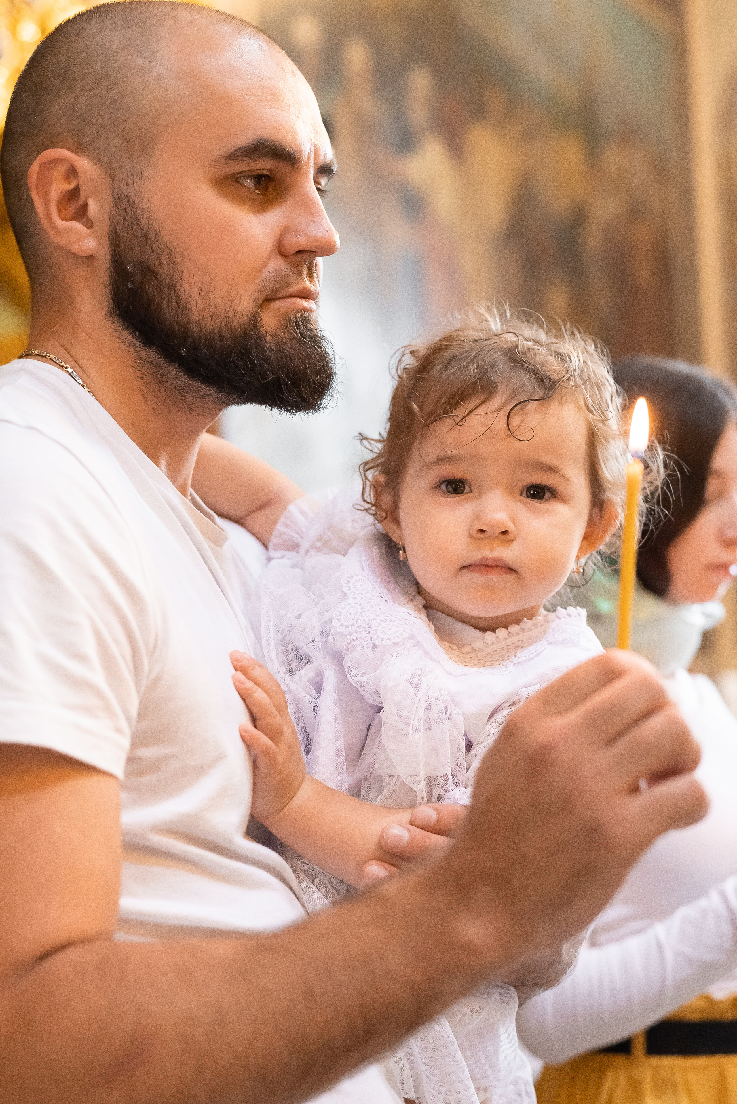 Таинство крещения Полины. Свадебный и семейный фотограф Юлия Чернобай | Подольск, Москва, Московская область