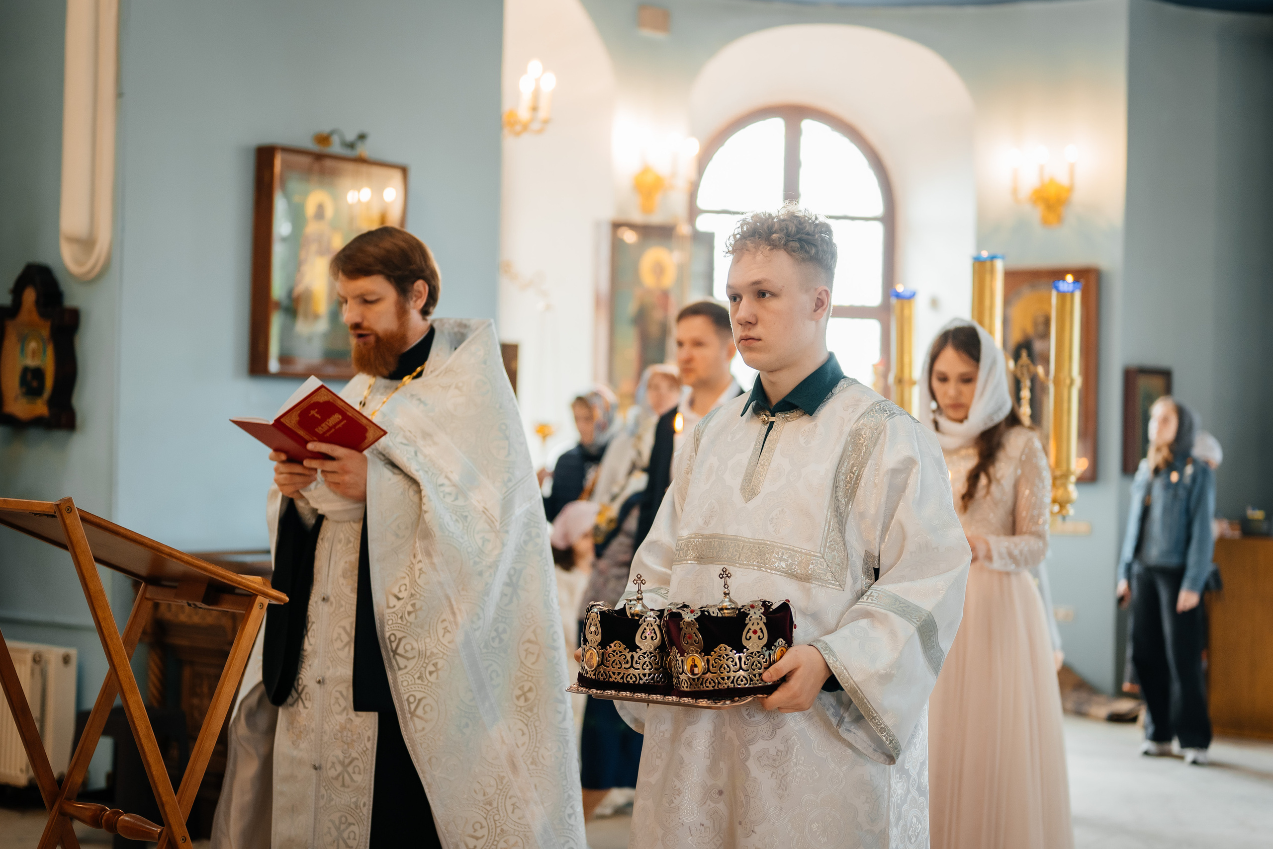 Таинство Венчания Екатерины и Игоря. Свадебный и семейный фотограф Юлия Чернобай | Подольск, Москва, Московская область
