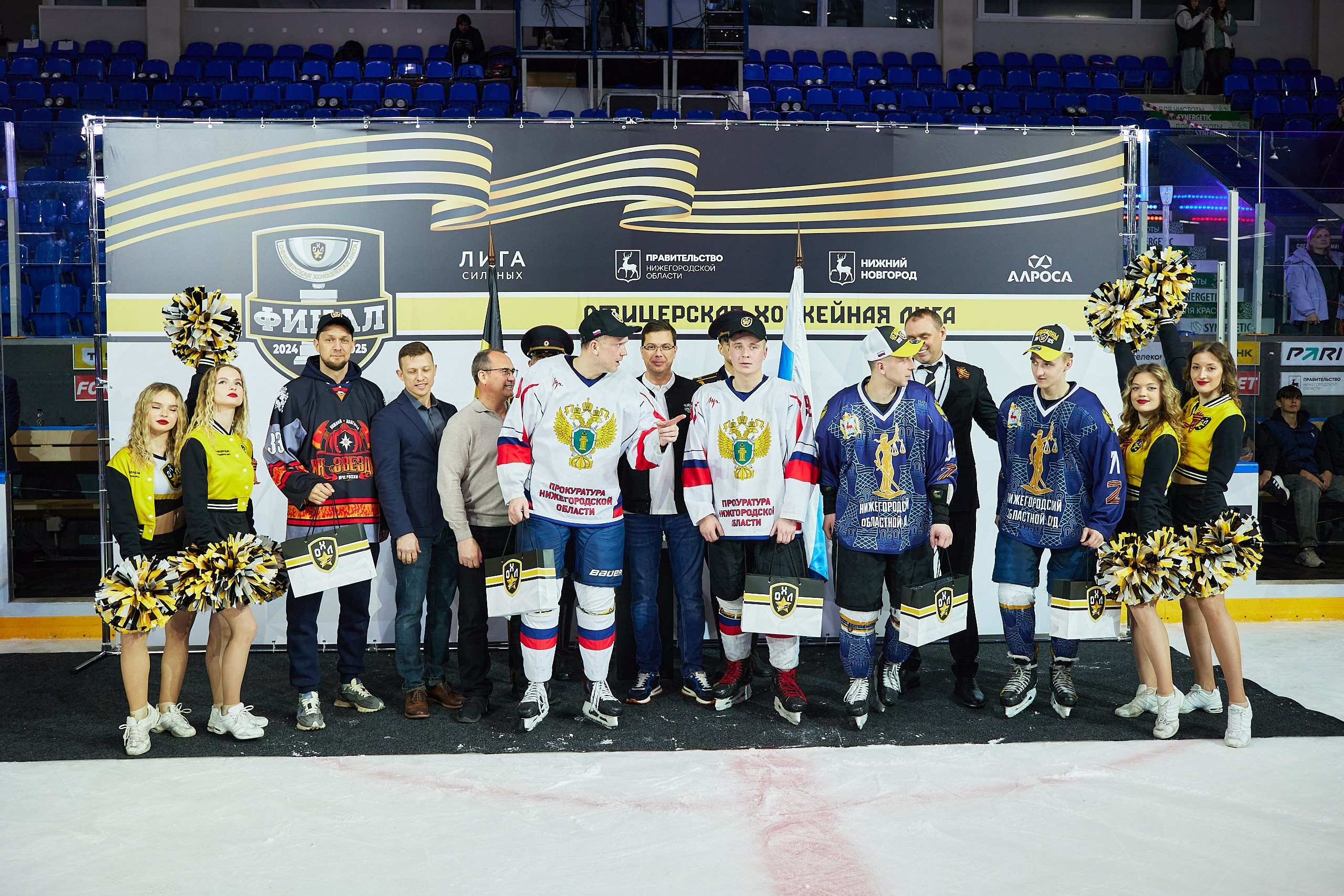 Репортаж. Офицерская хоккейная лига 2025 год. Спортивный фотограф Некрасов Денис