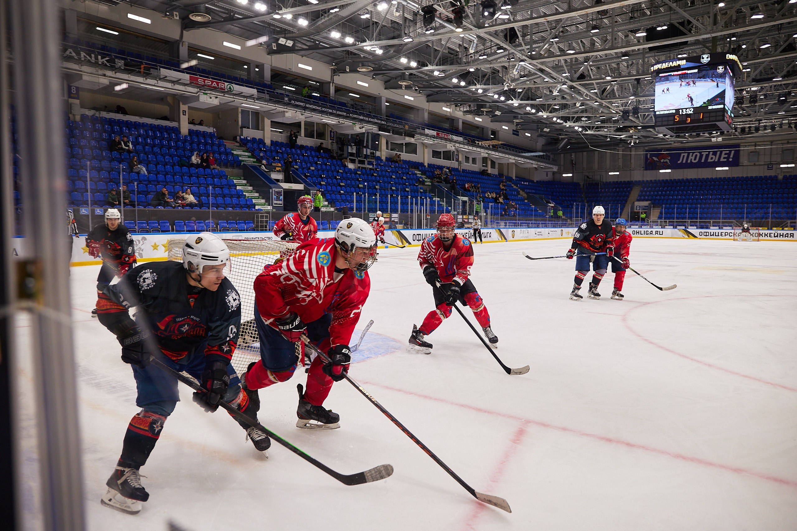 Репортаж. Офицерская хоккейная лига 2025 год. Спортивный фотограф Некрасов Денис