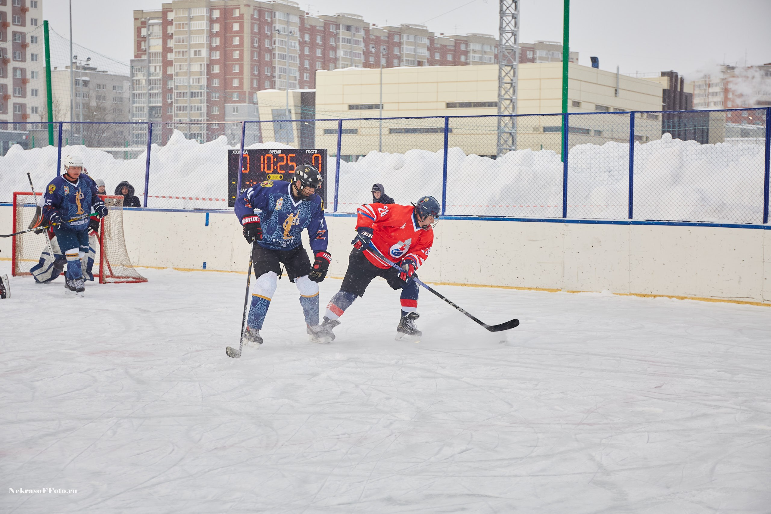 Турнир по хоккею «Русская классика» в рамках Офицерской хоккейной лиги. Спортивный фотограф Некрасов Денис
