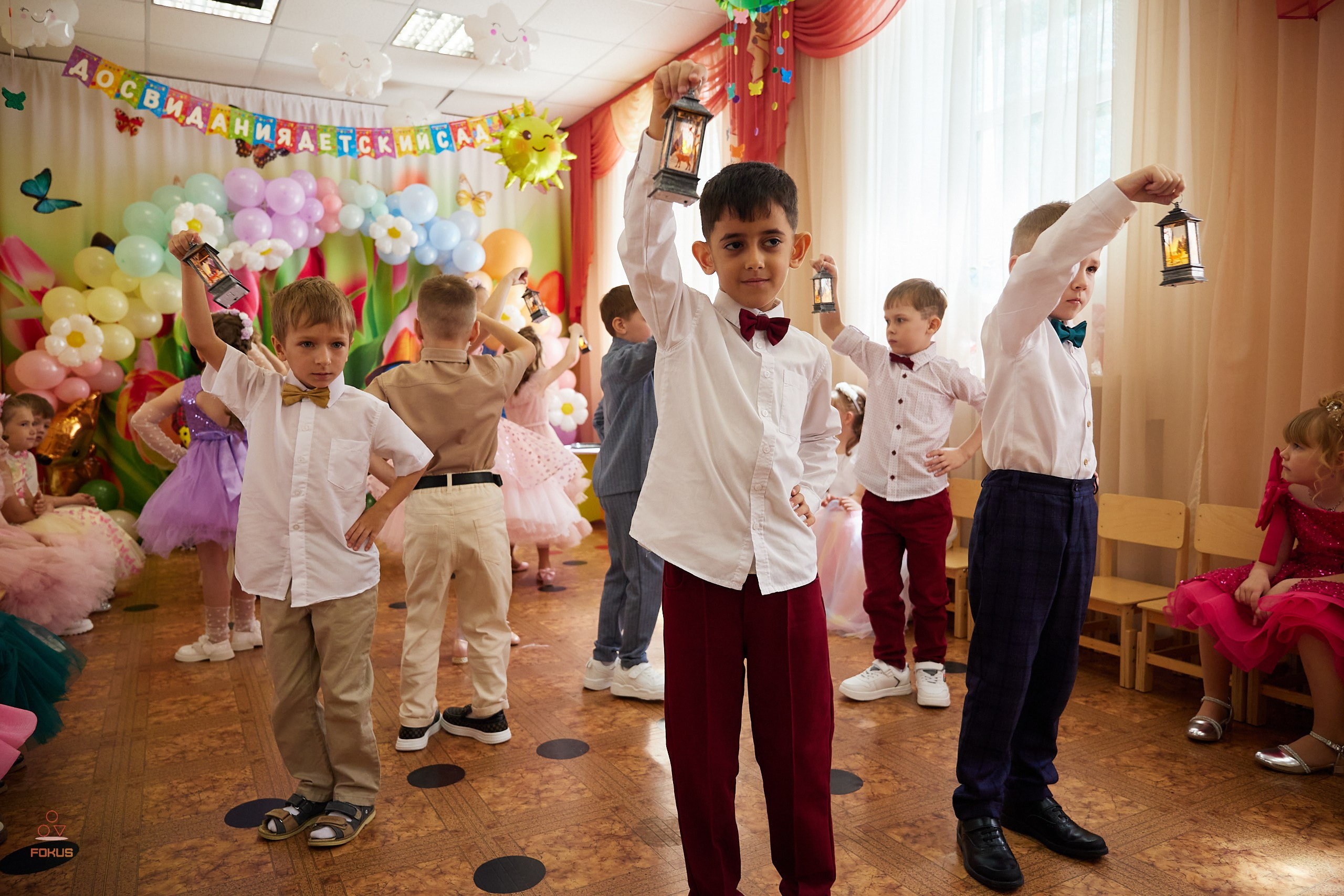 Выпускной детский сад. Спортивный фотограф Некрасов Денис
