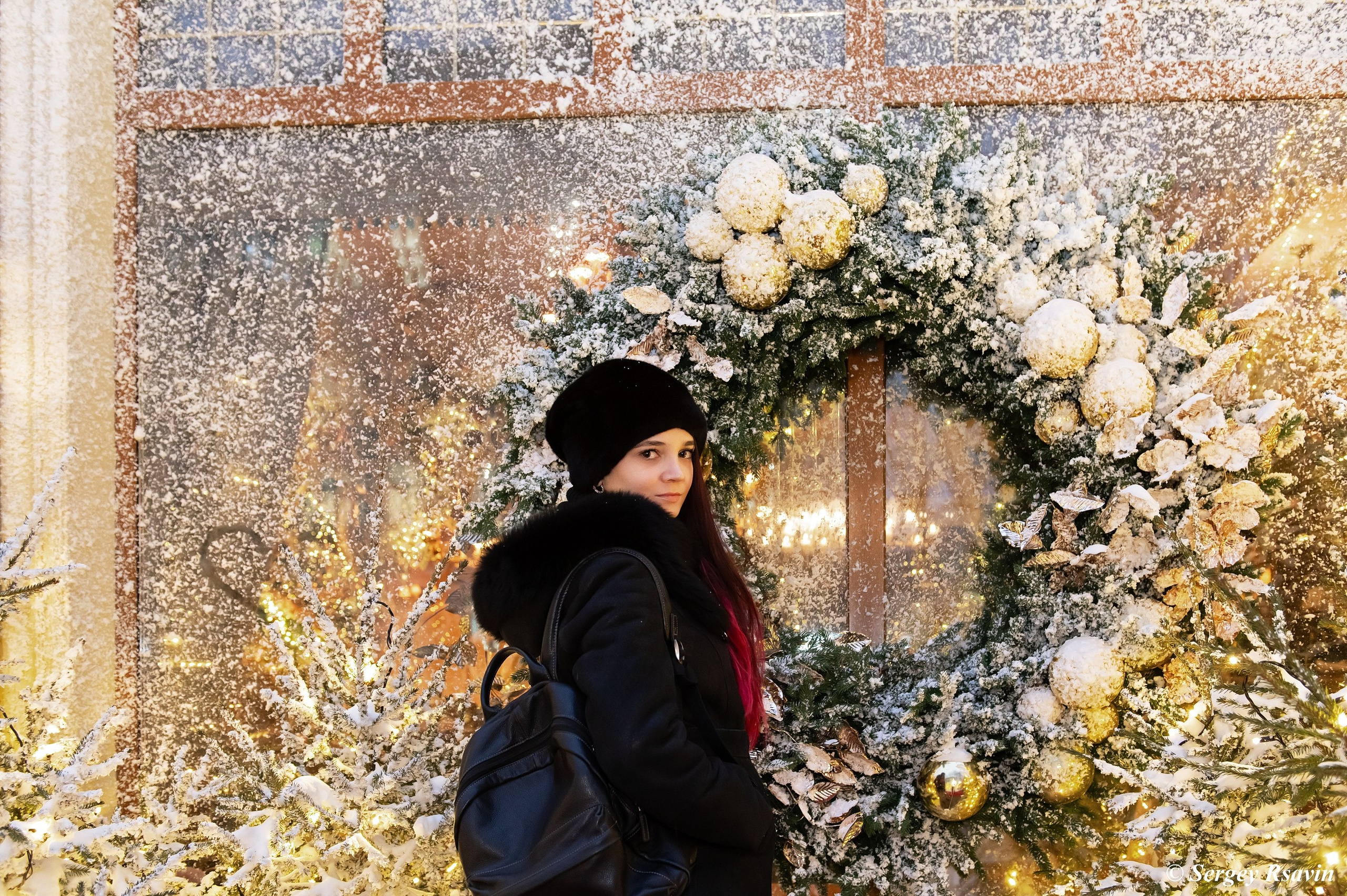 Новогодняя Москва. Фотограф в Москве Сергей Рсавин