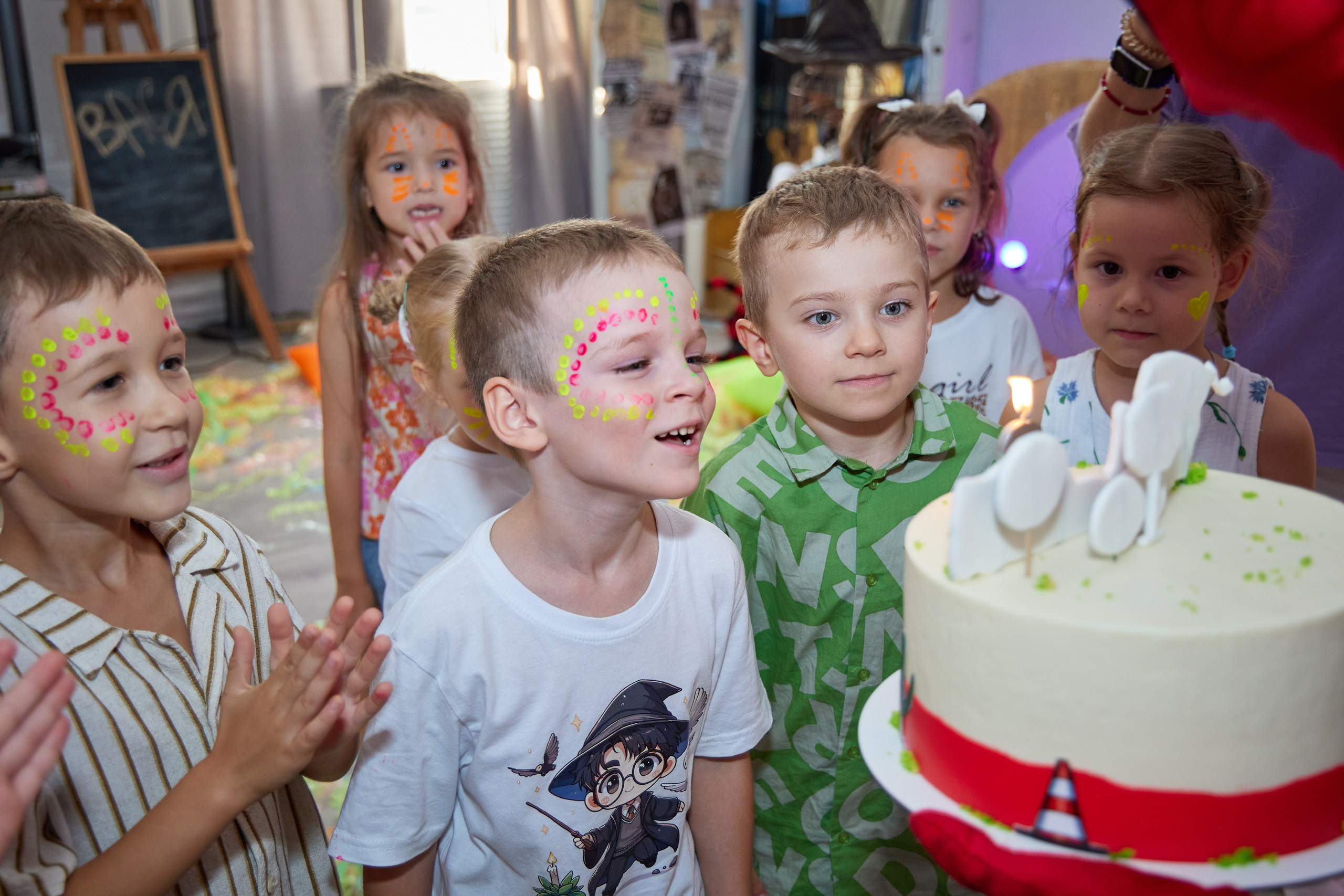 Репортажные кадры с детских праздников