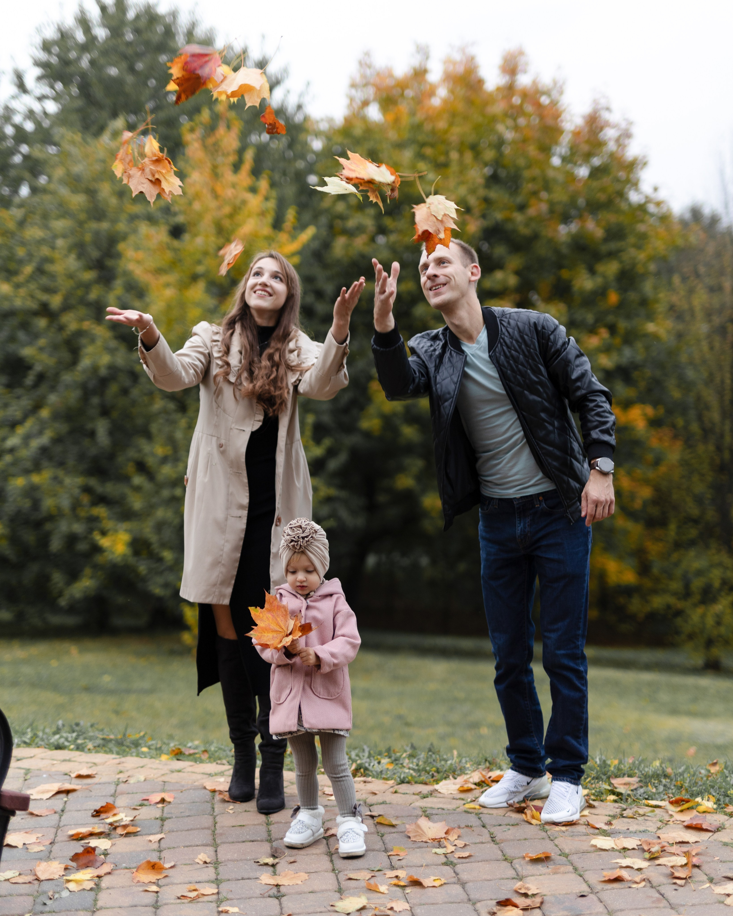 Осенняя семейная съёмка в Минске