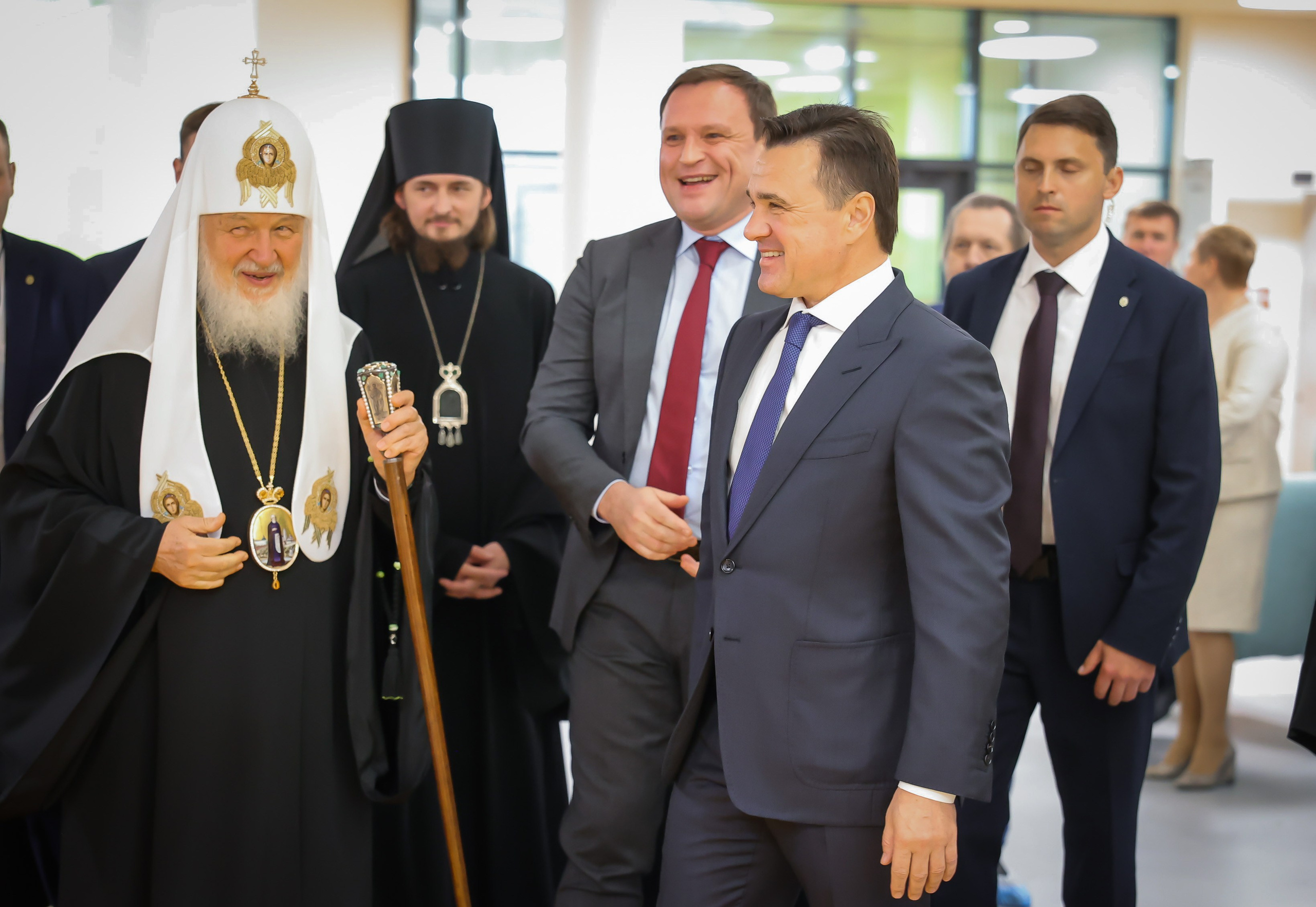 Андрей Воробьев, Патриарх Кирилл и Анна Цивилева