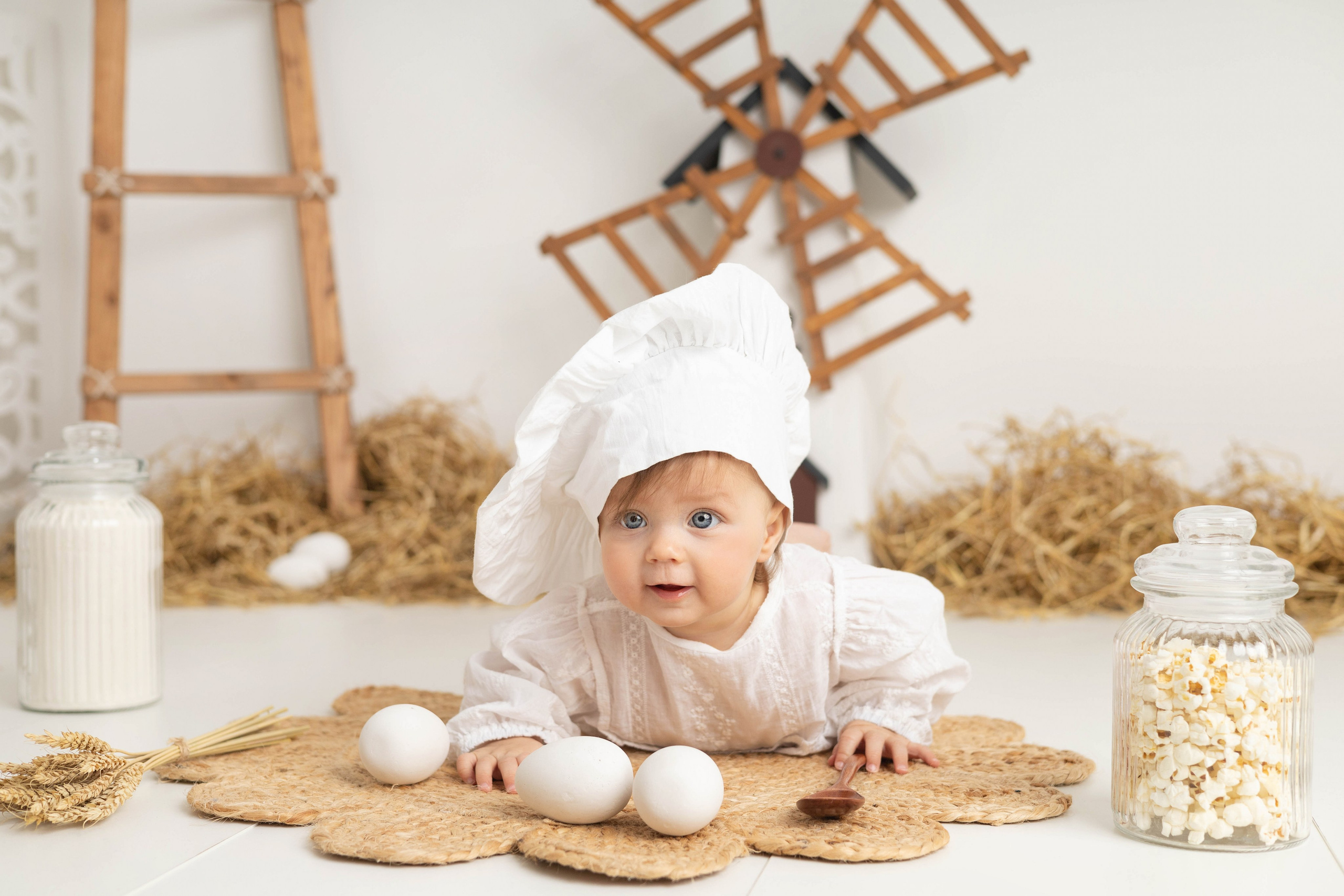 «осенний Поваренок». «Вкадре» — фотосессия новорожденных Тула | детский фотограф в Туле