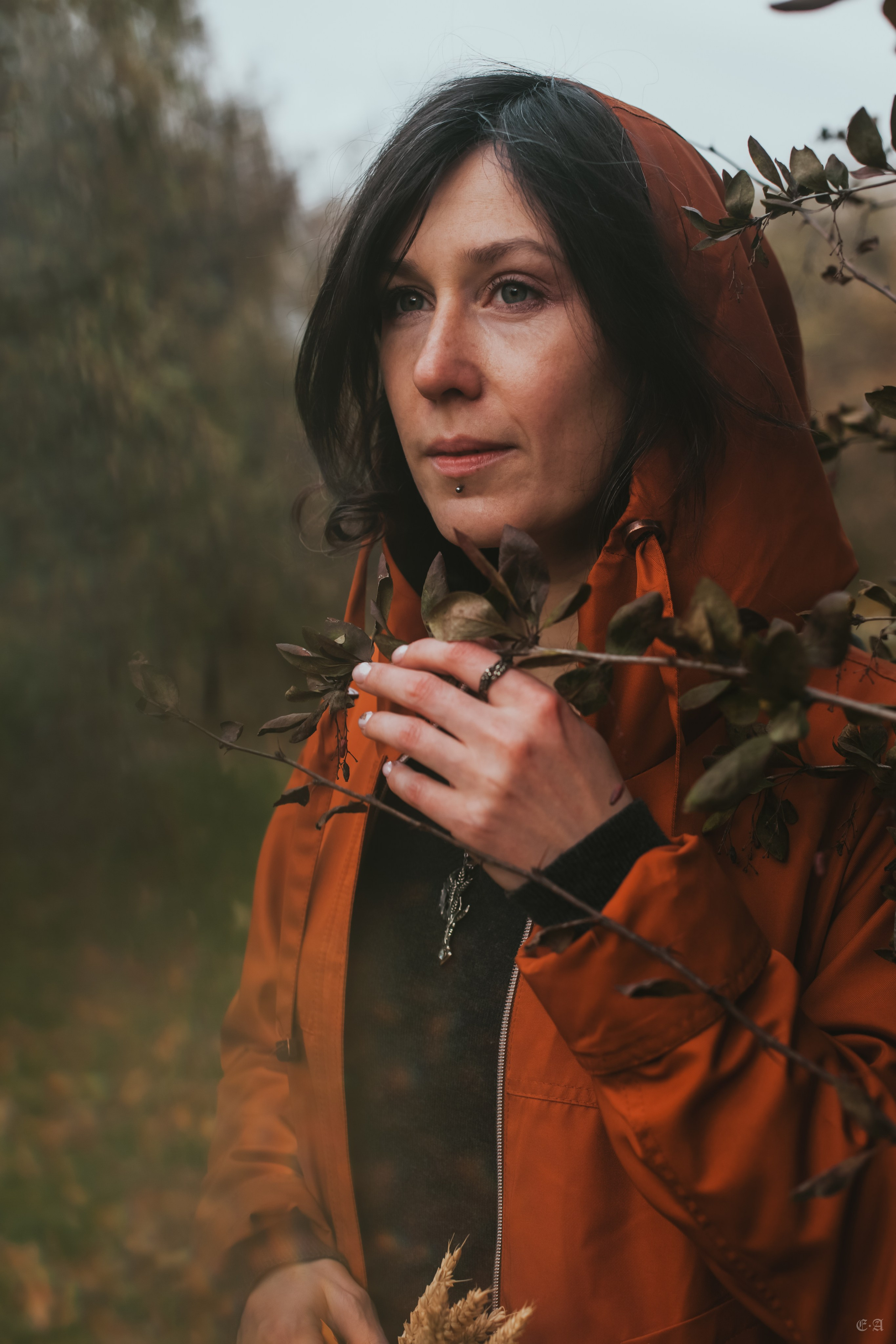 Осенние колосья для Белой Волчицы. Фотограф Ellairen