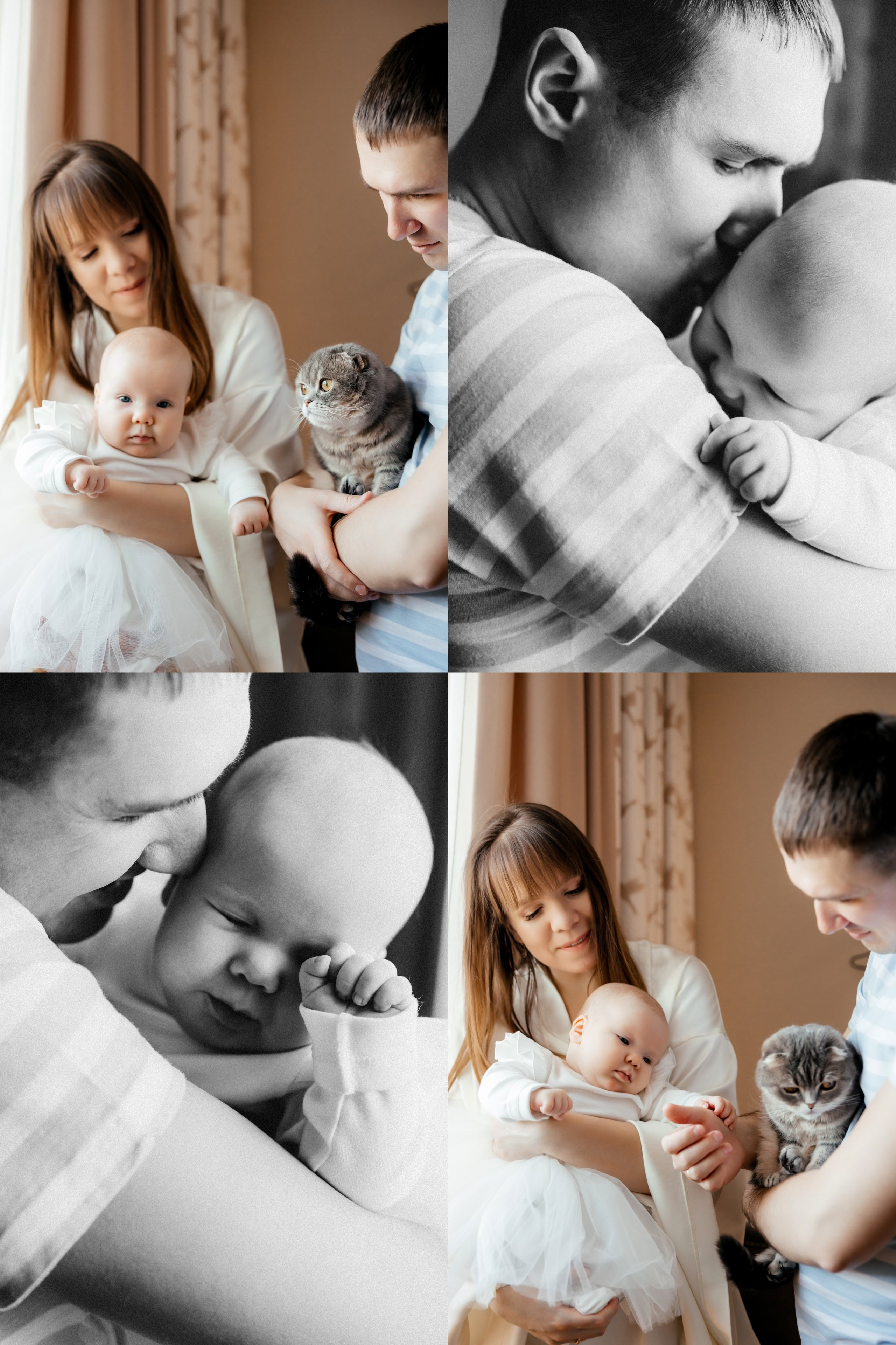 Андрей, Евгения и Виктория. Свадебный и семейный фотограф Анна Печенкина