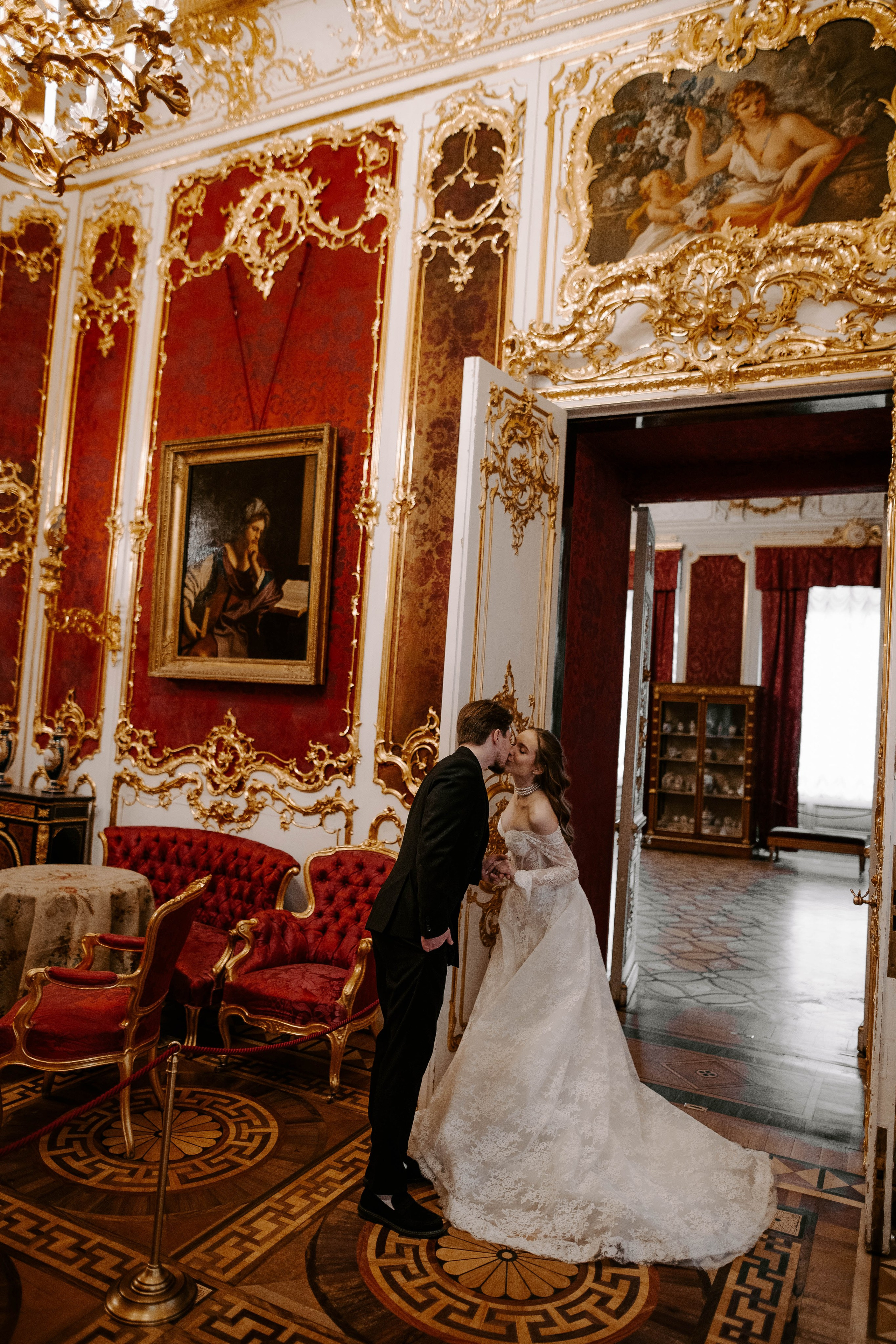 Ольга и Глеб / Эрмитаж. Фотограф Veronika Potaseva