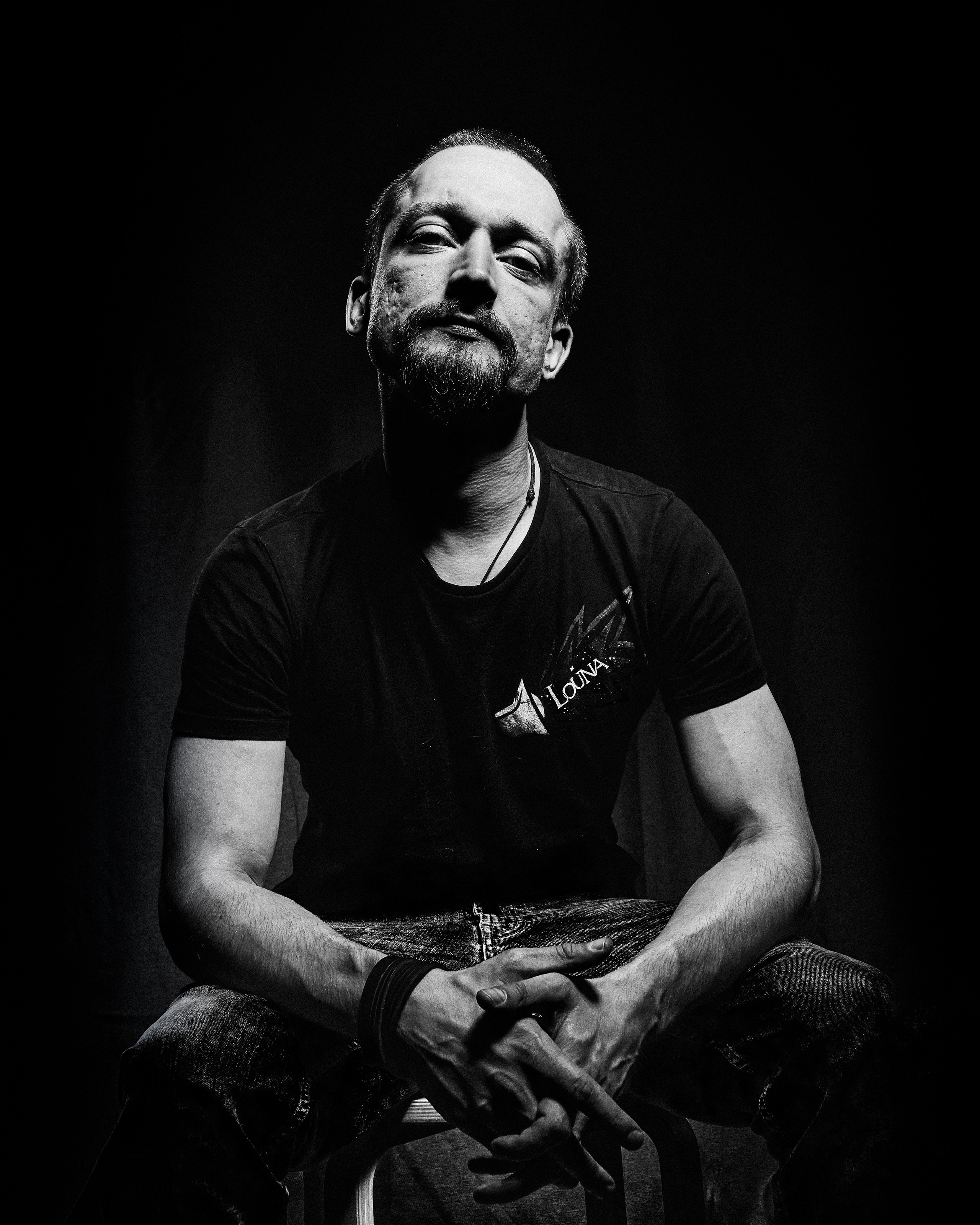 ч/б портрет