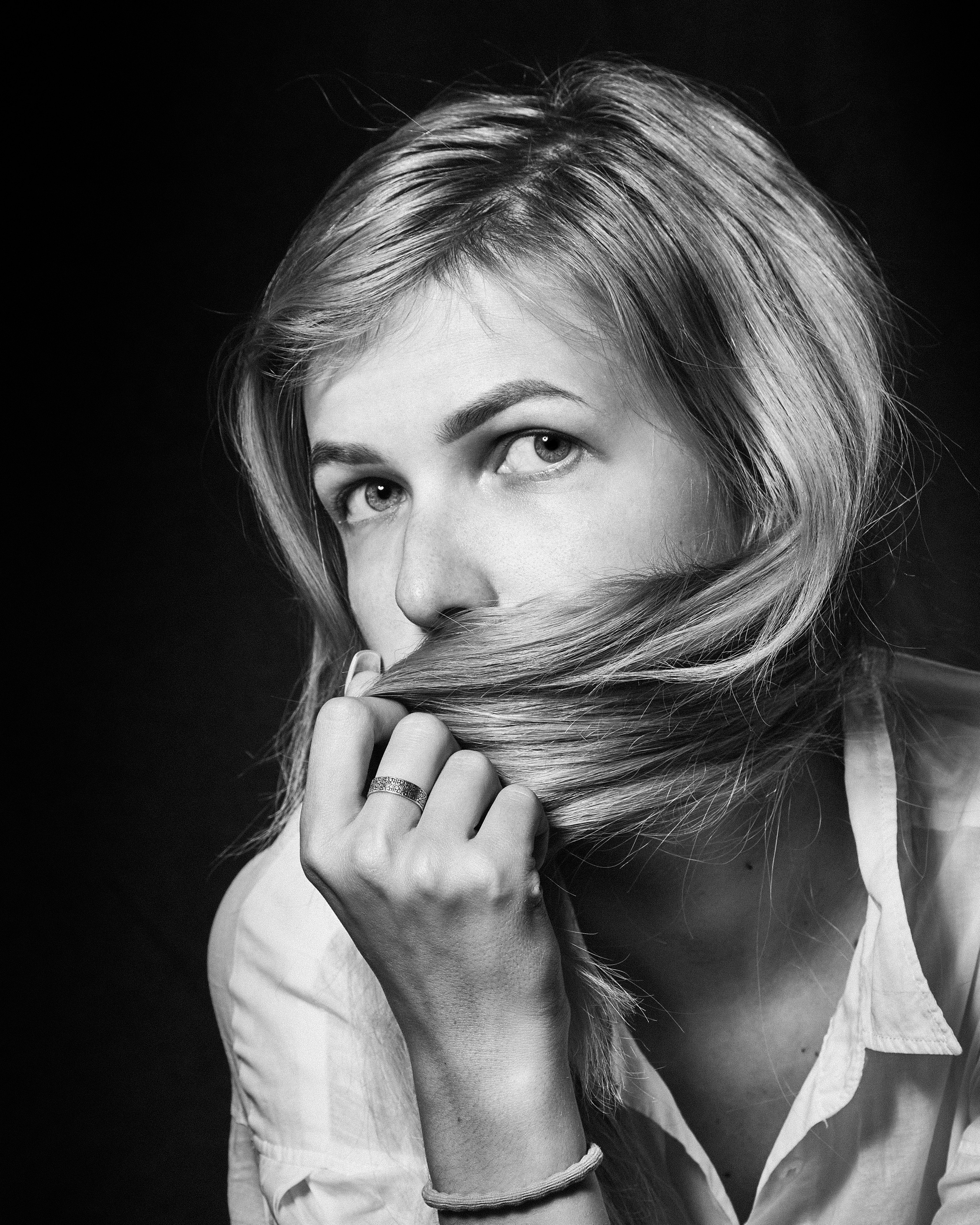 ч/б портрет