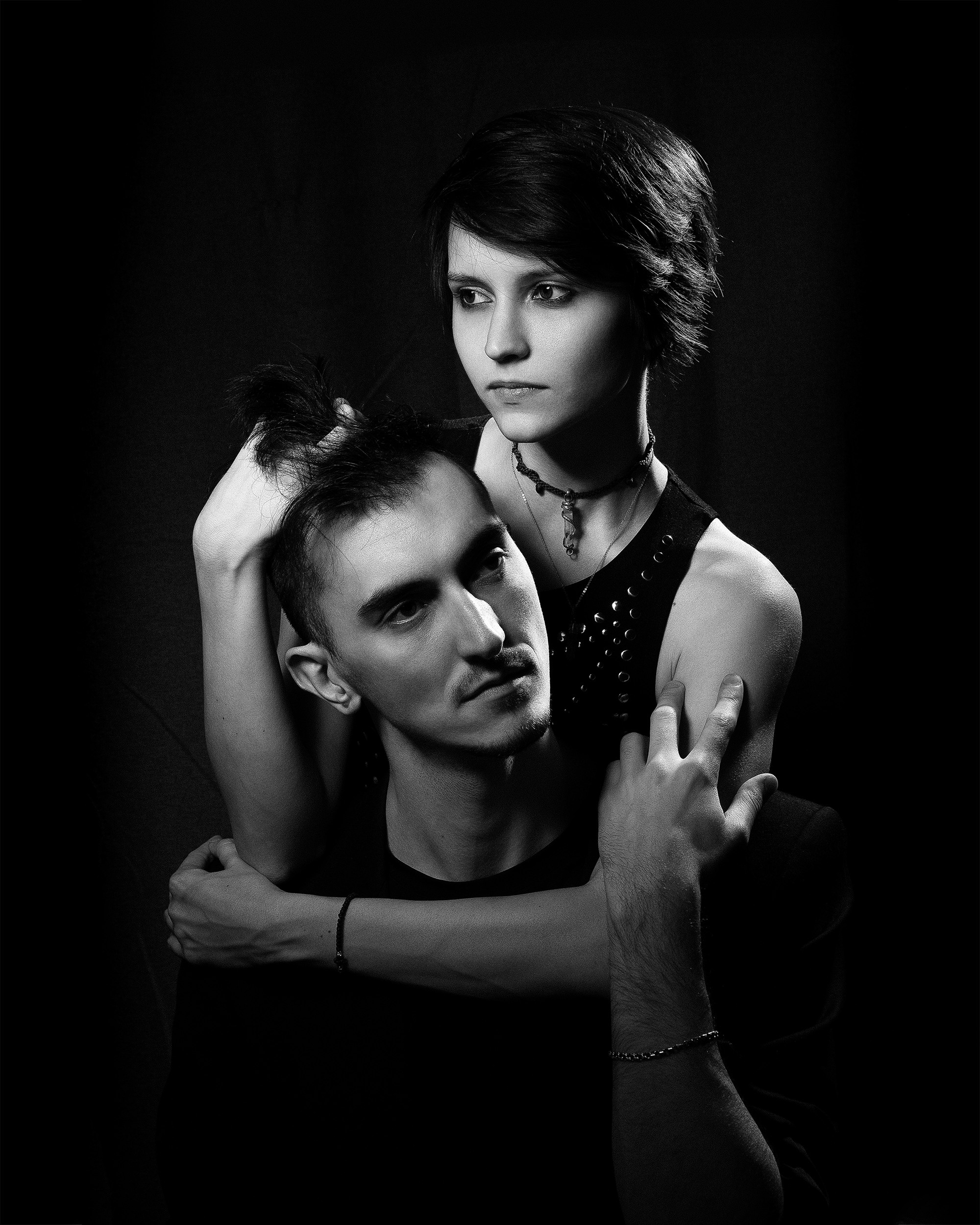 ч/б портрет