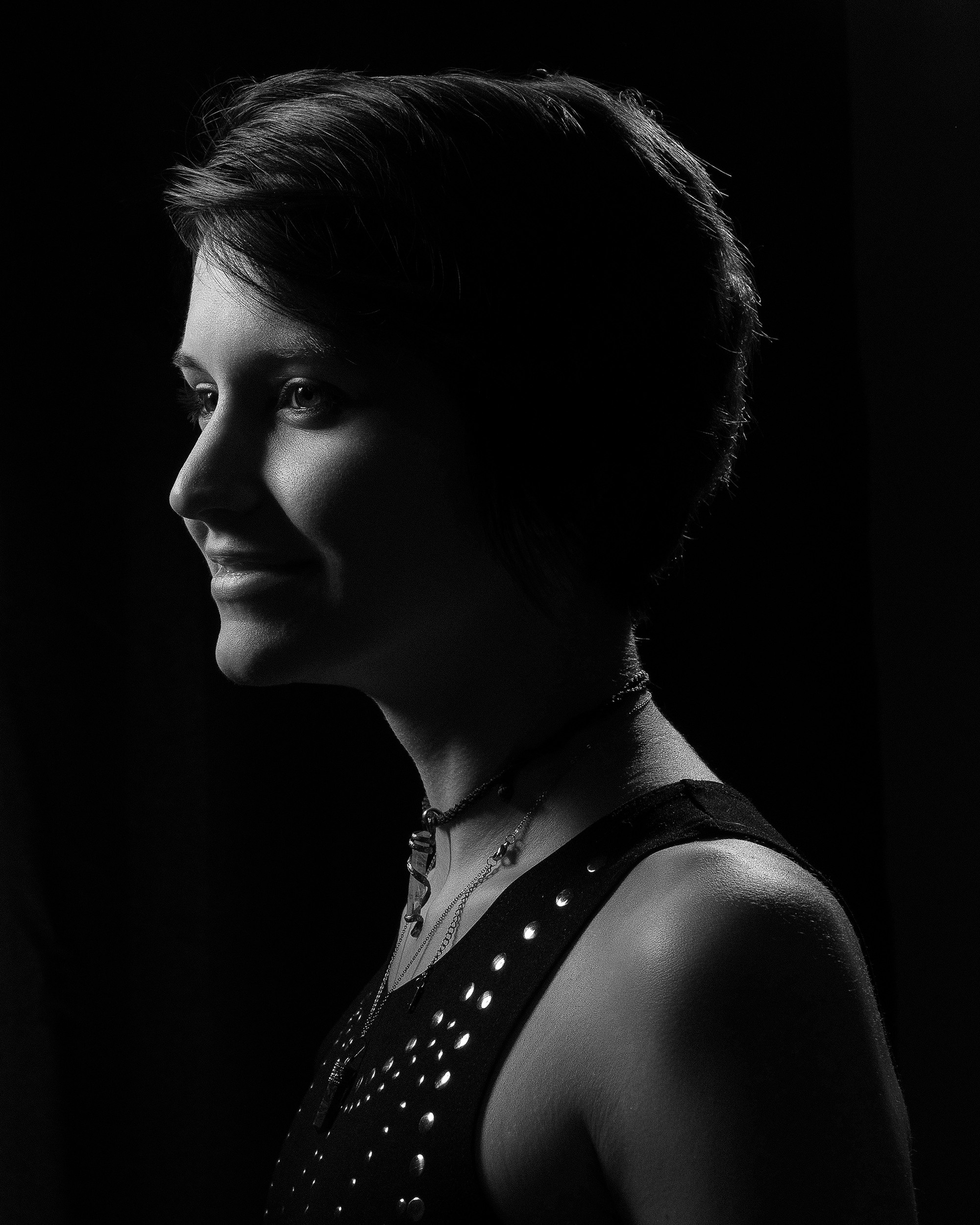 ч/б портрет