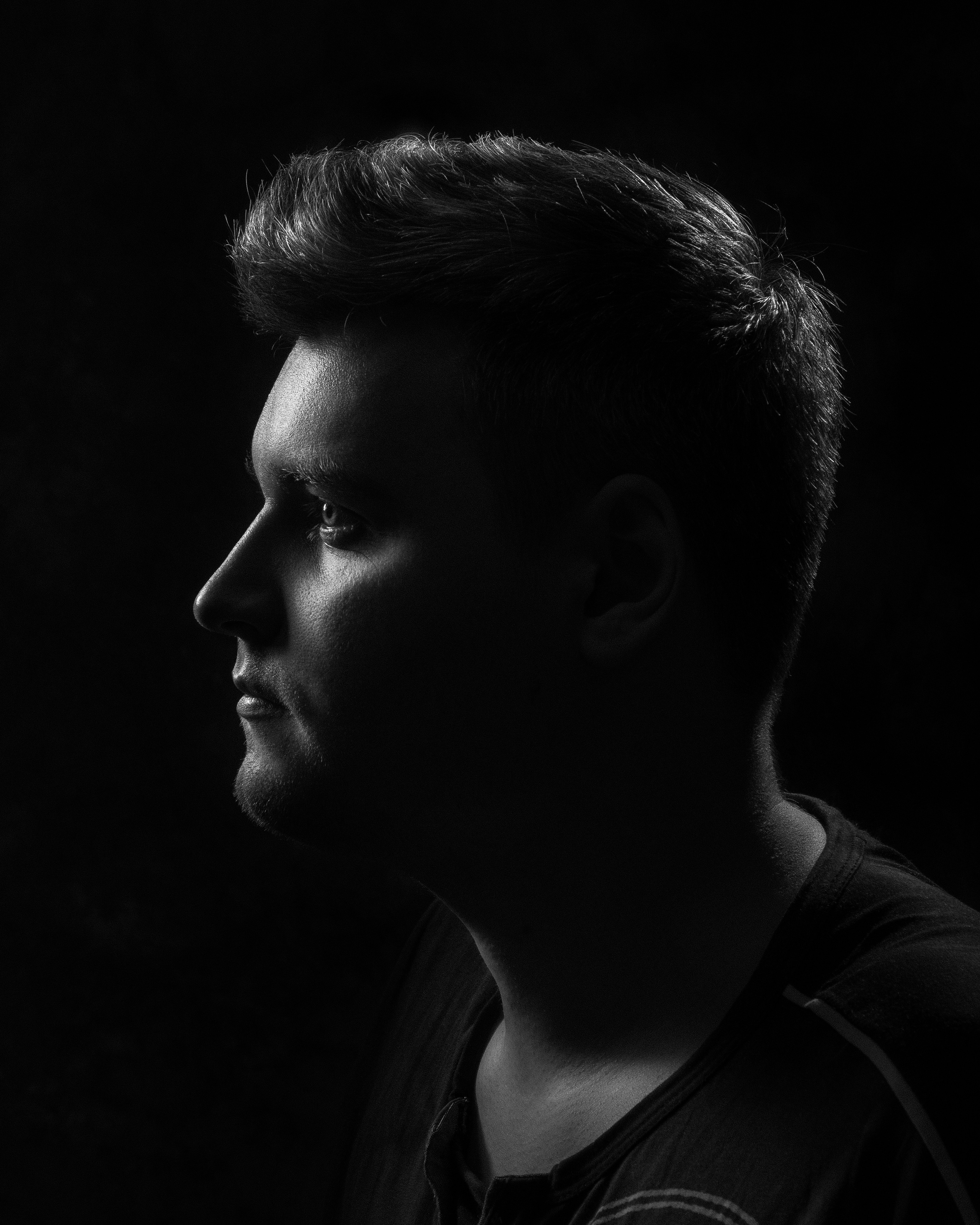 ч/б портрет