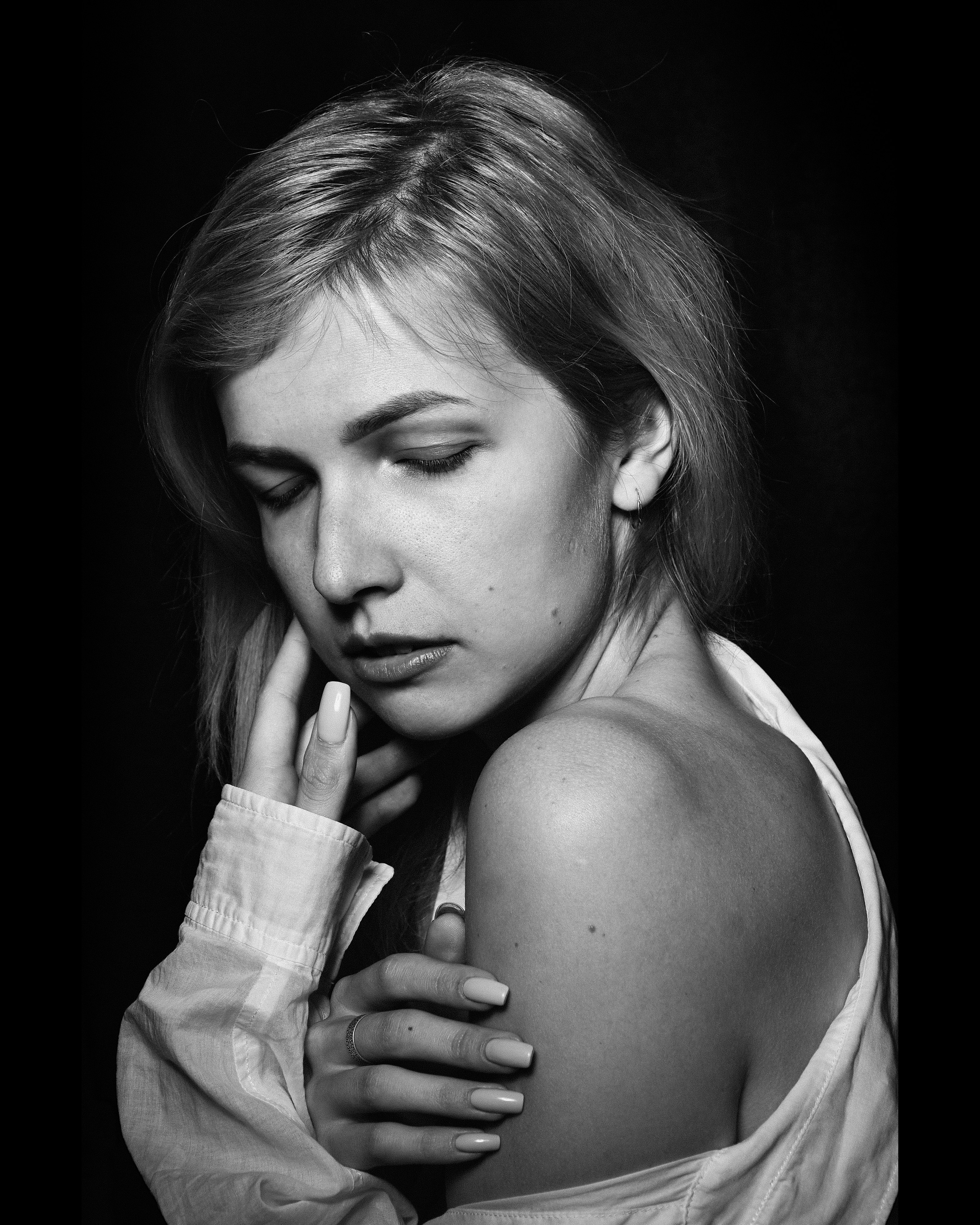 ч/б портрет