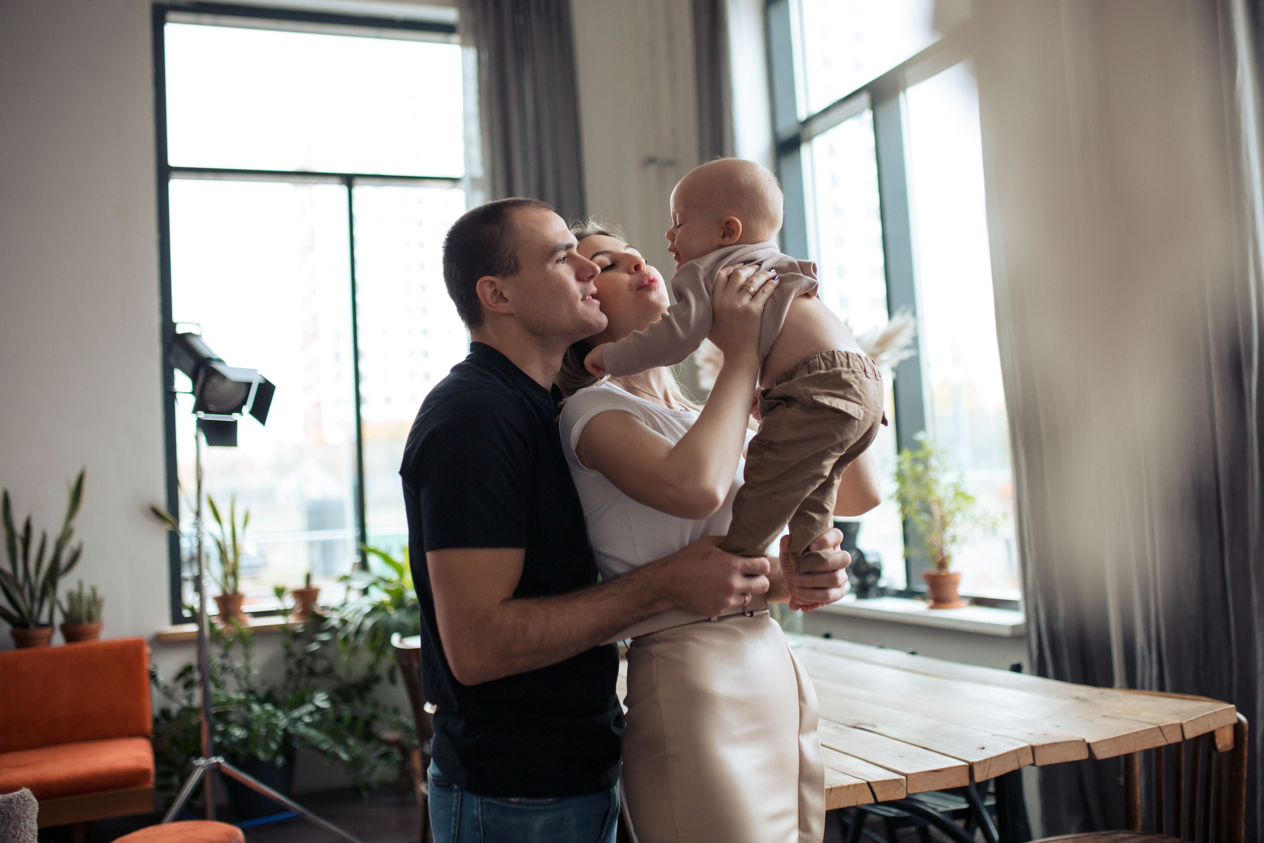 Семейная фотосессия на 1 год ребенку, день рождения. Фотограф Валерия Горбунова Подольск Бутово Видное Щербинка