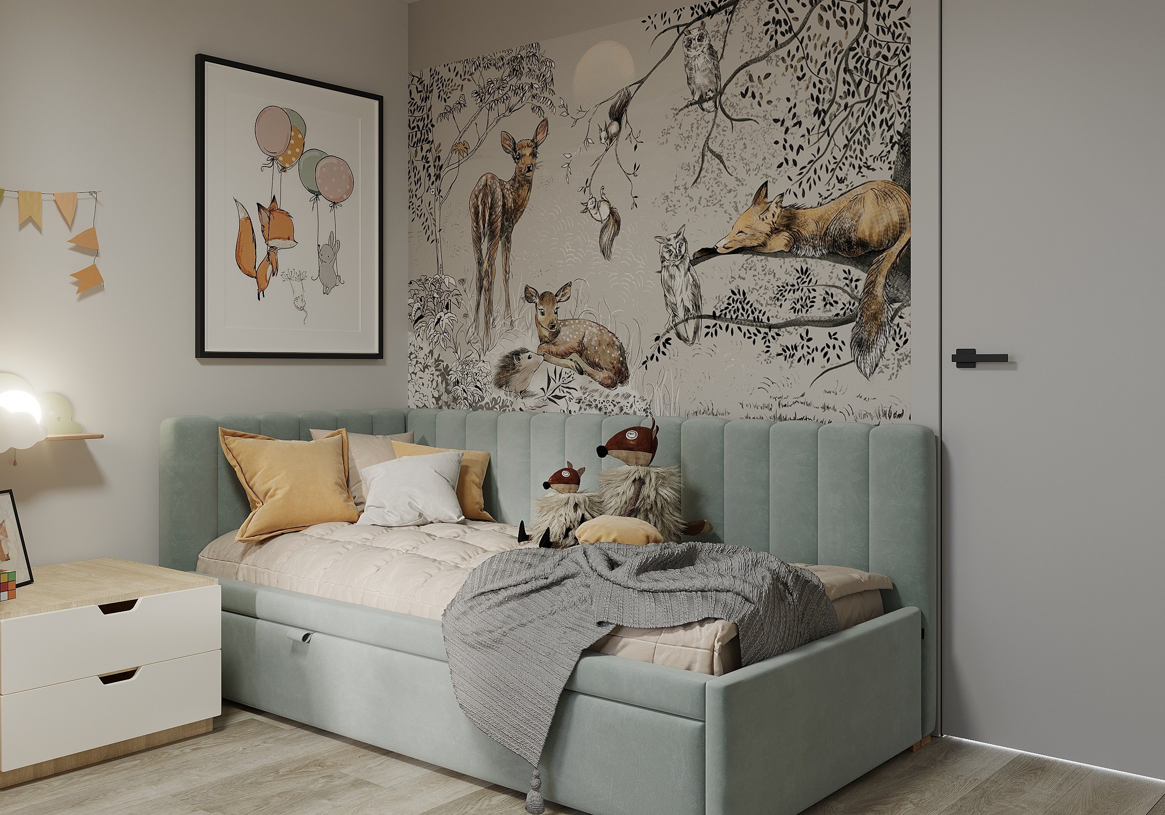 Квартира 75 м², Садовые Кварталы, г. Старый Оскол. Студия дизайна