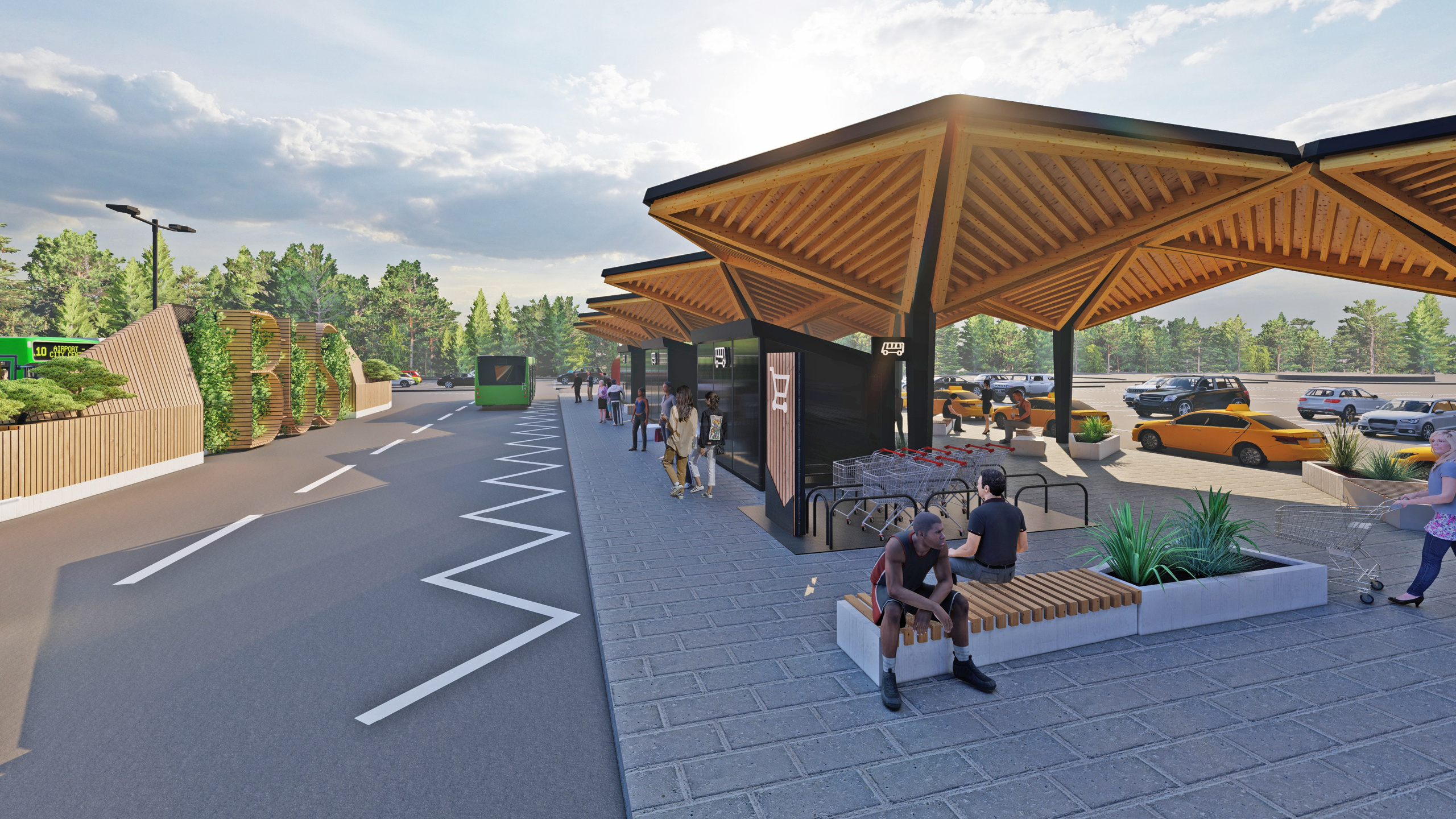 Проект Транспортного хаба ТЦ МЕГА ЕКАТЕРИНБУРГ. Интерьерный дизайнер и художник. Локация в г. Екатеринбурге беру проекты в разных странах