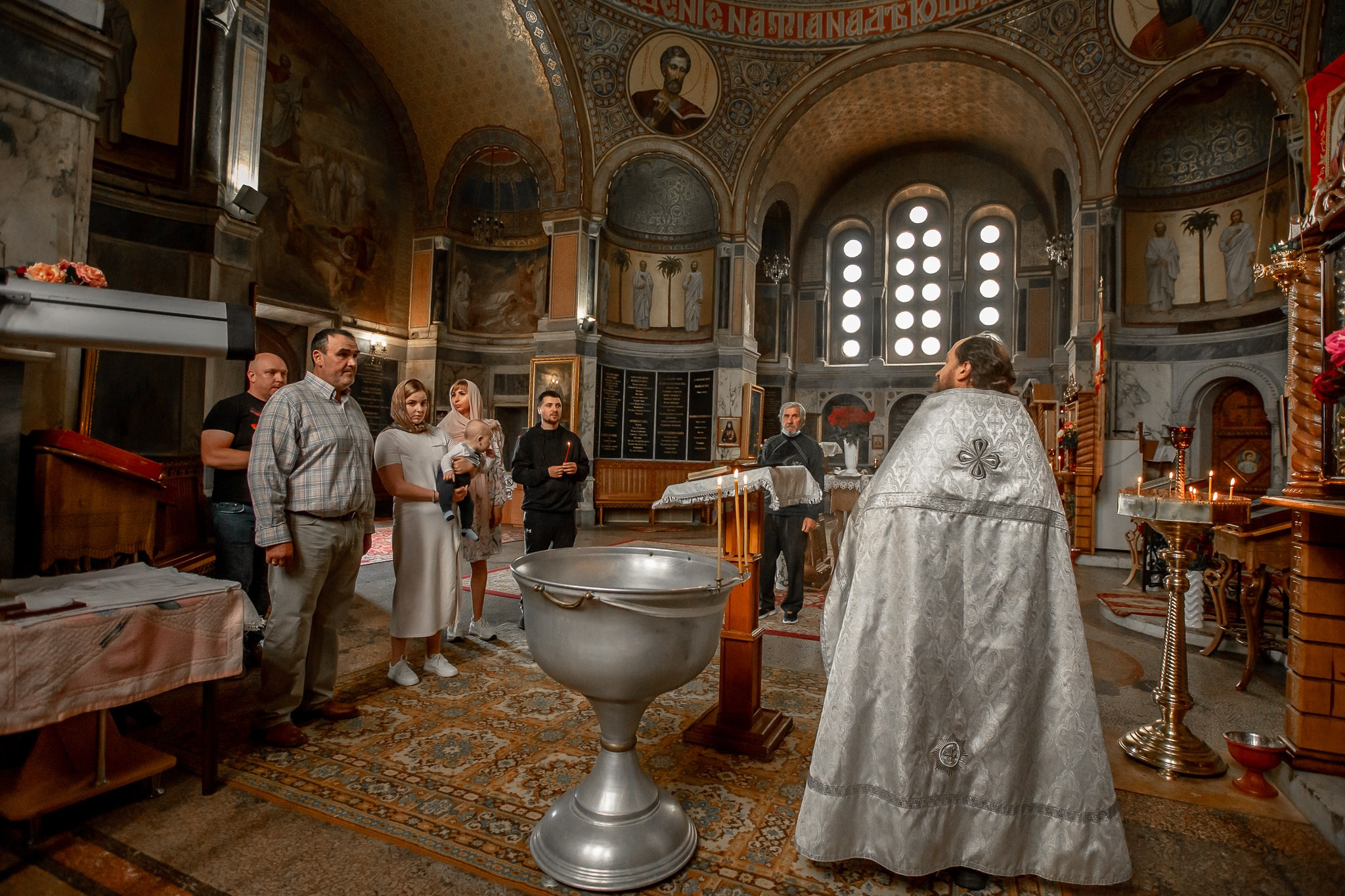 Крещение Константина. Детский семейный фотограф в Севастополе Крыму