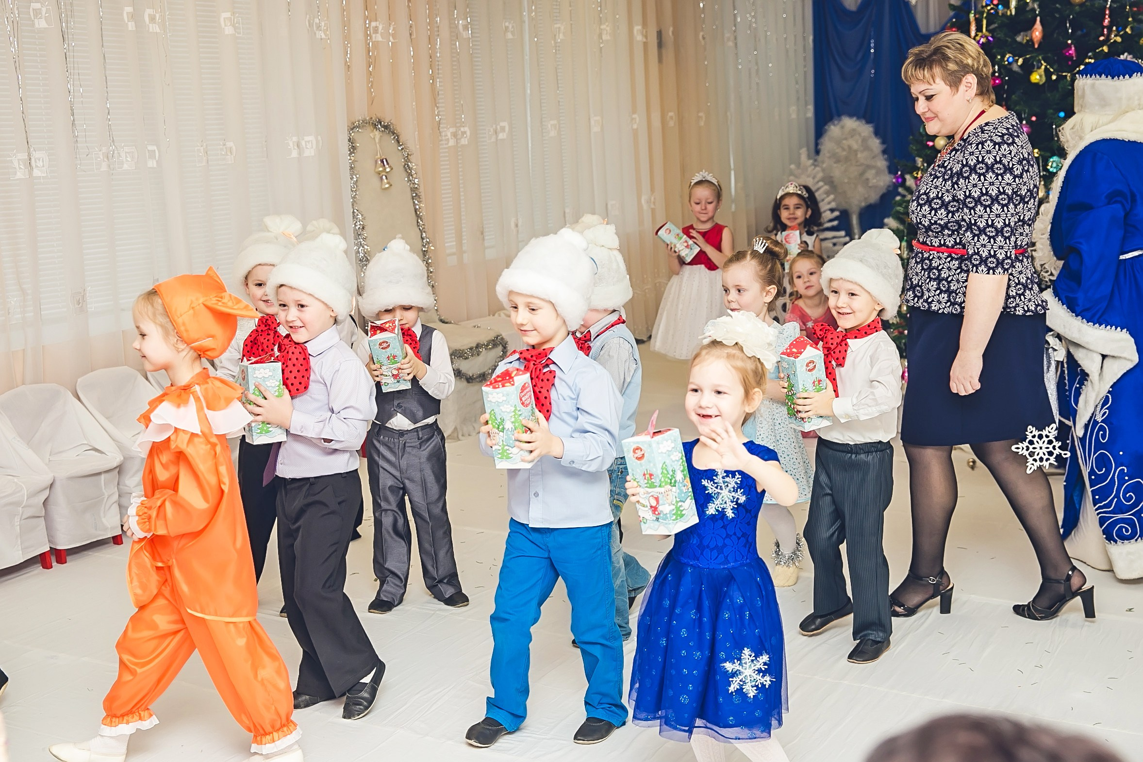 Новый год в саду. Семейный и детский фотограф в Нижнем Новгороде