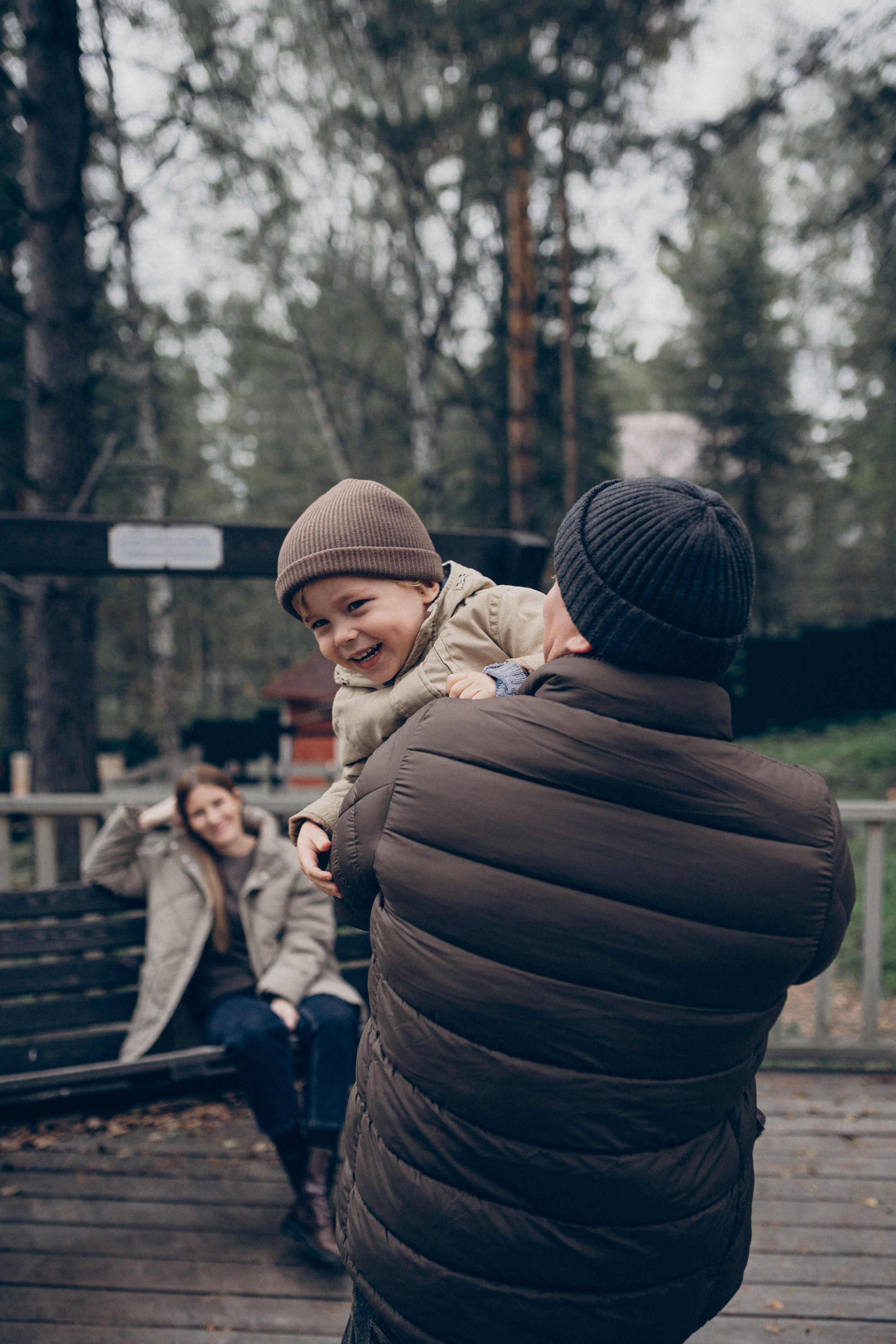 Лесная прогулка. Семейный фотограф в Томске Зарина Азизбаева